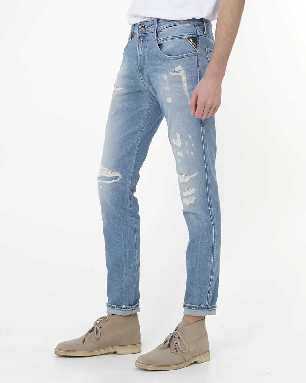Replay Jeans Blauw 078266-001-33/32