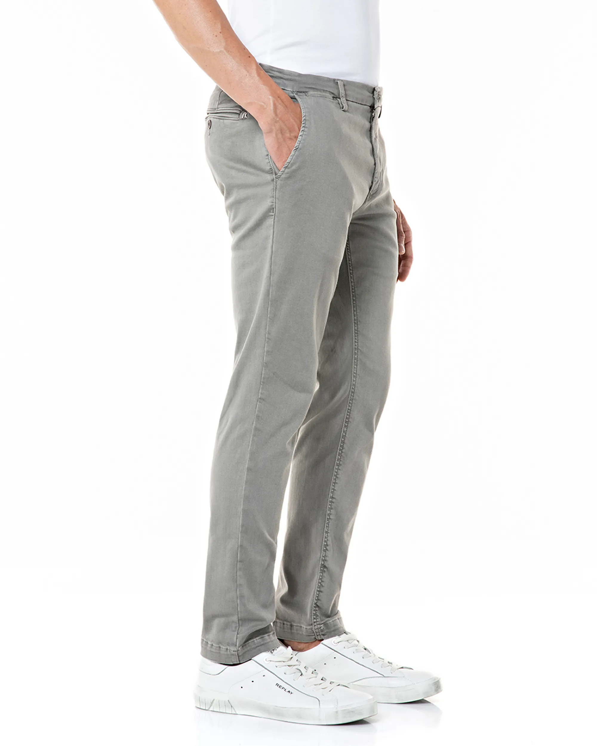Replay Chino Grijs 078279-001-30/34