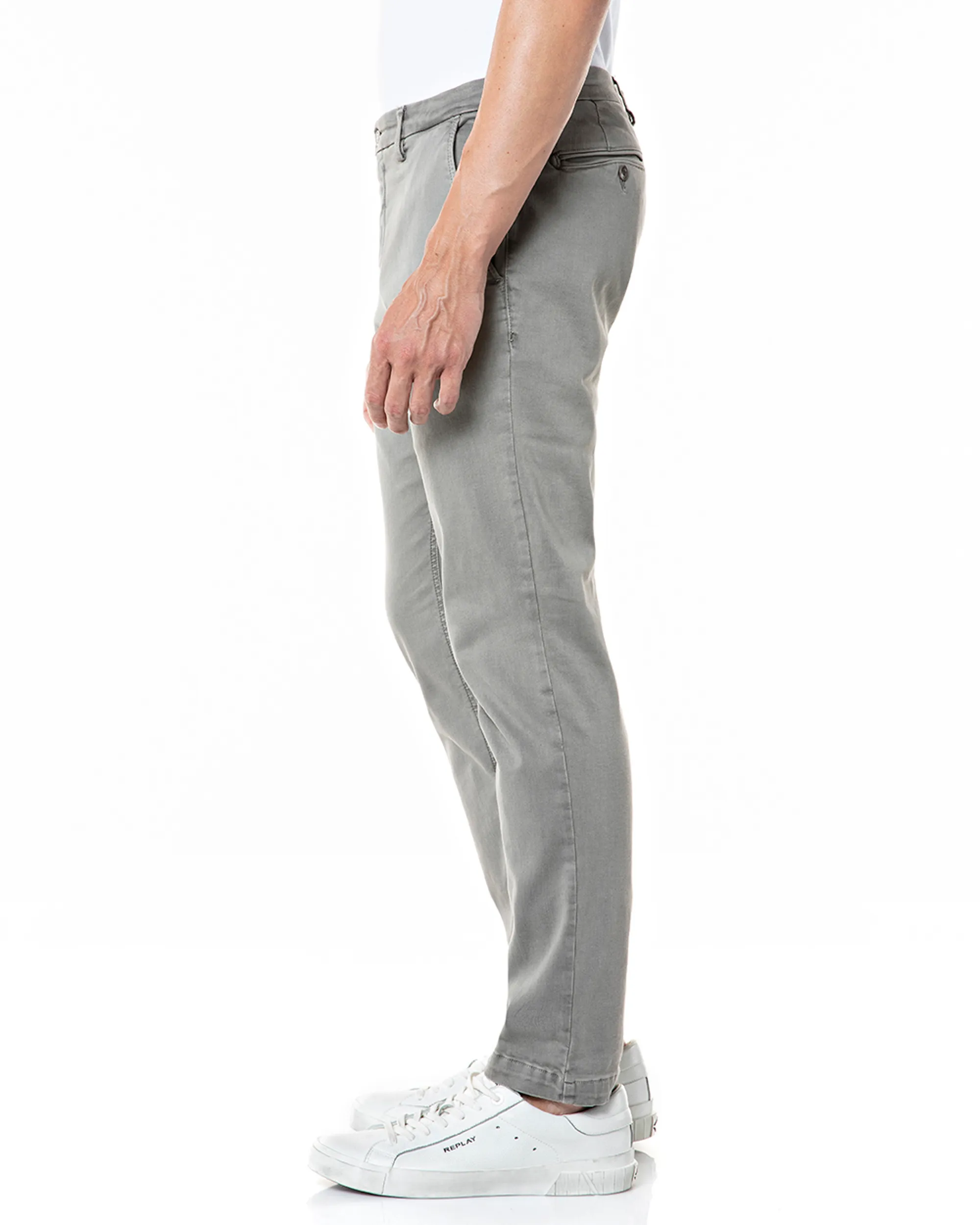 Replay Chino Grijs 078279-001-30/34
