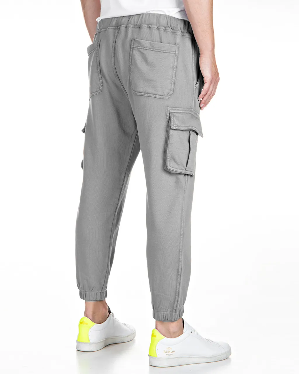 Replay Chino Grijs 078289-001-XL