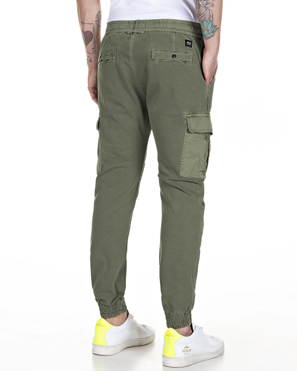 Replay Joggingbroek Groen 078291-001-XXL