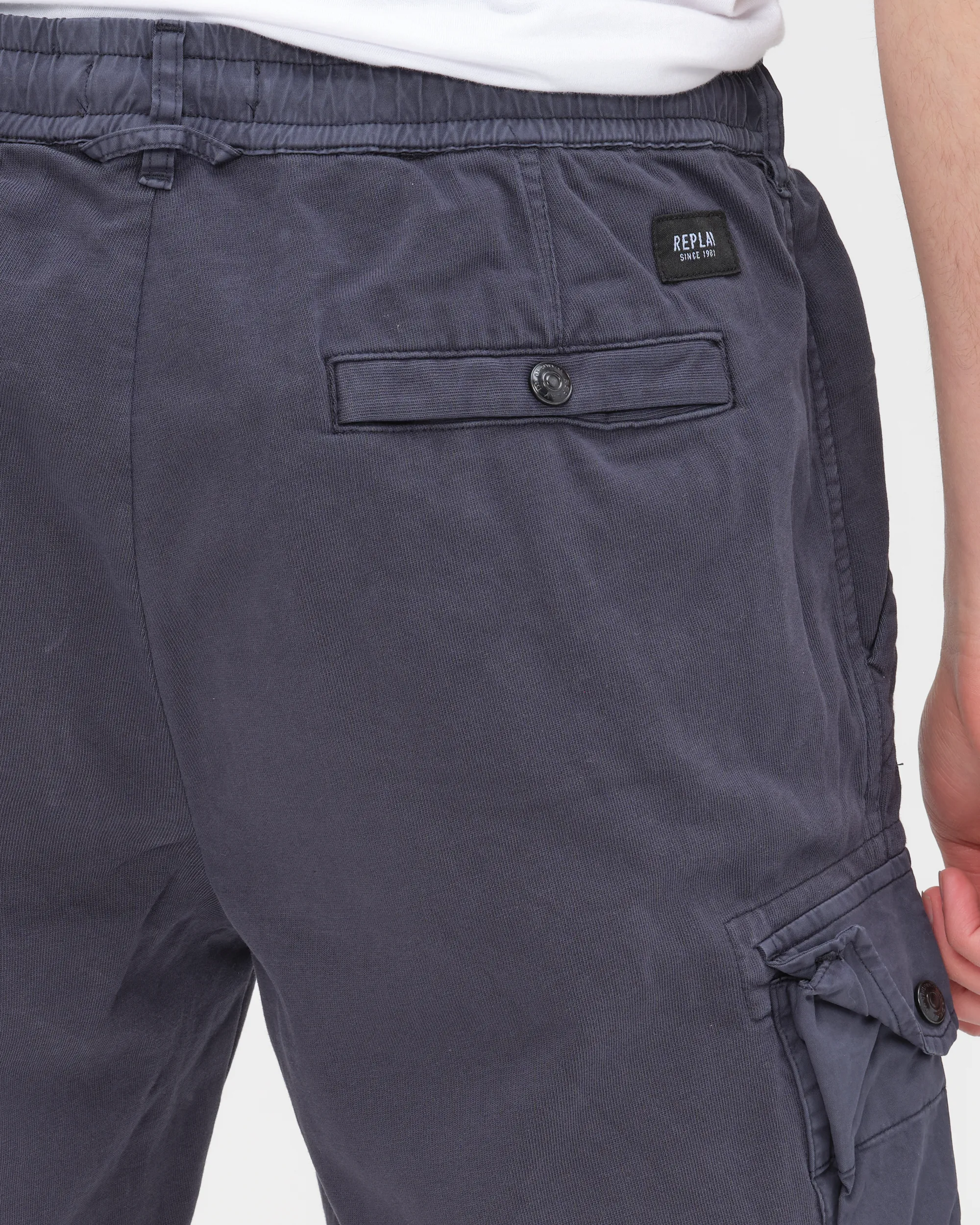 Replay Short Blauw 078296-001-L