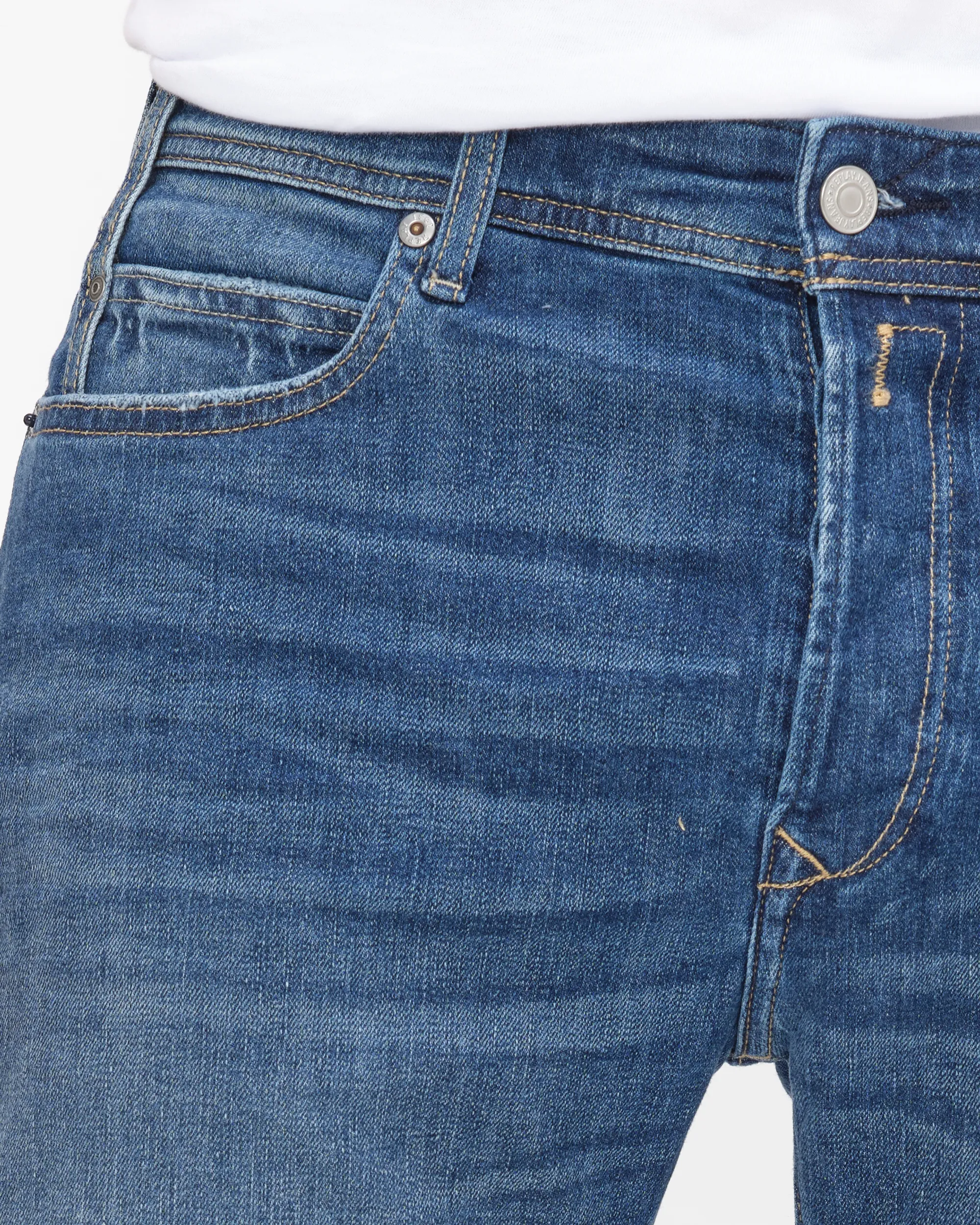 Replay Short Blauw 078303-001-33