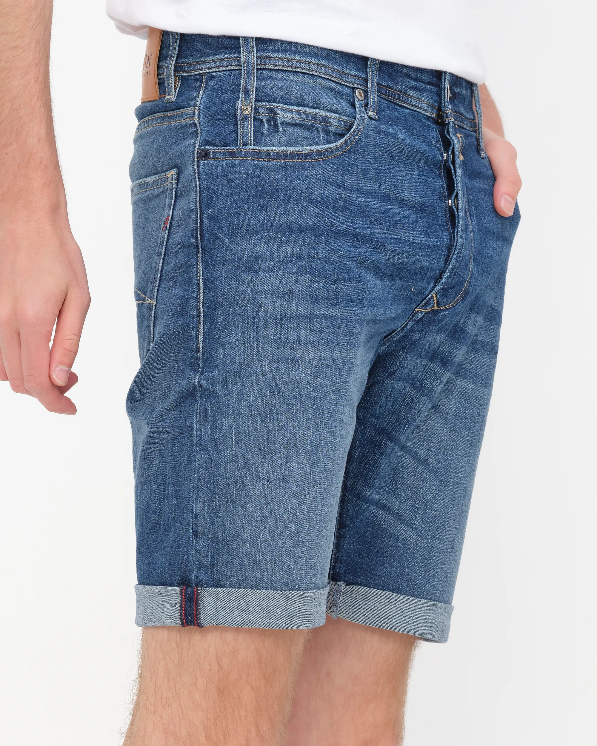 Replay Short Blauw 078303-001-33