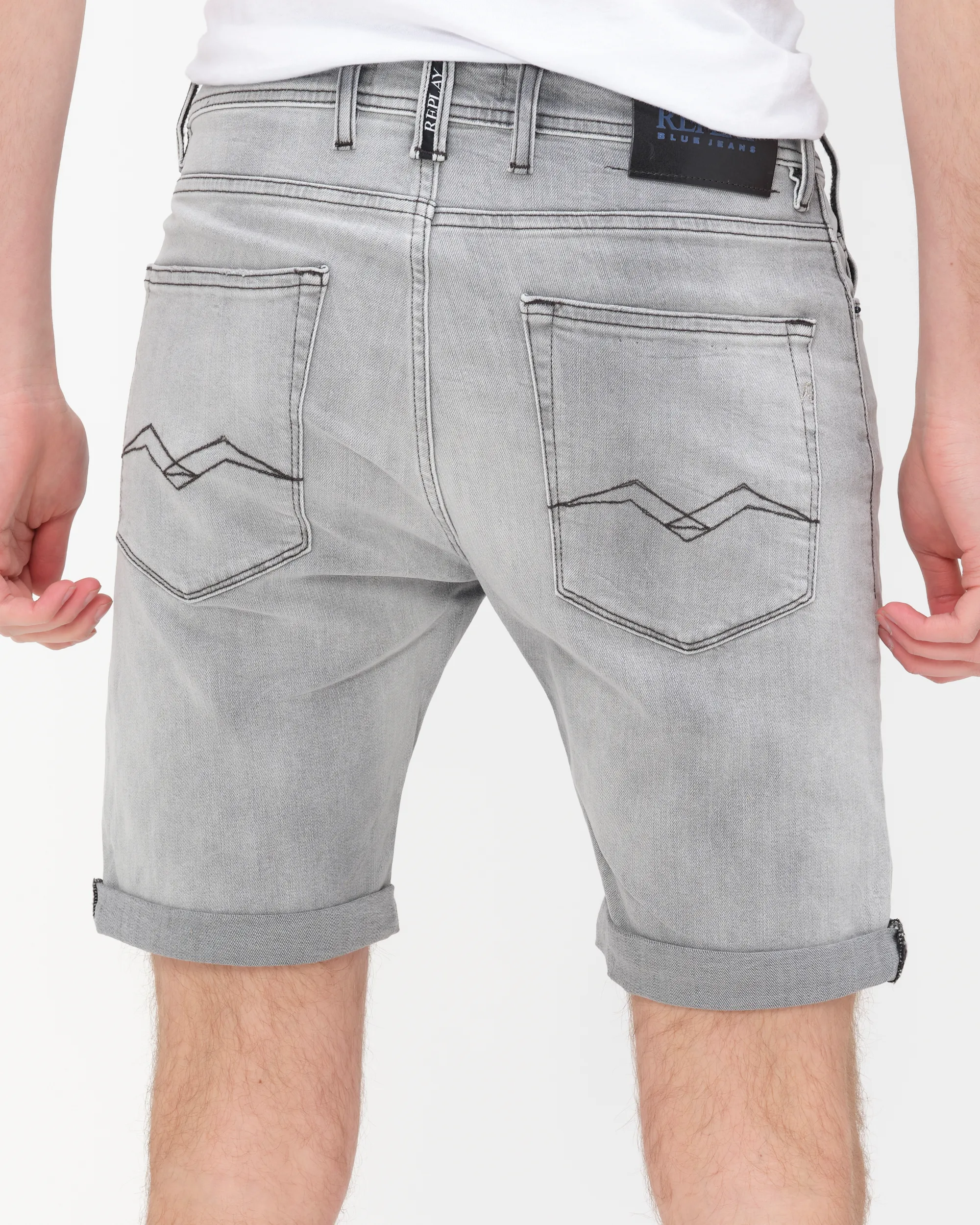 Replay Short Grijs 078306-001-33