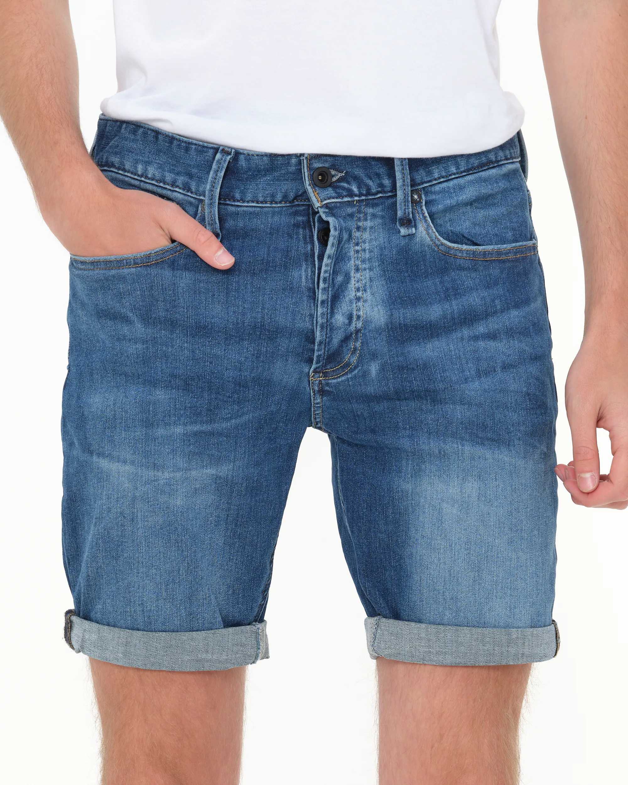 DENHAM Short Blauw 080088-001-34