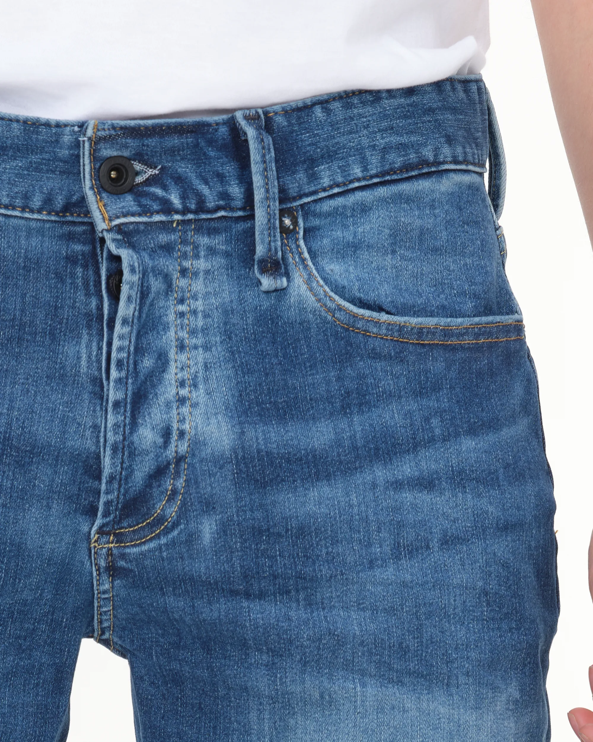 DENHAM Short Blauw 080088-001-34