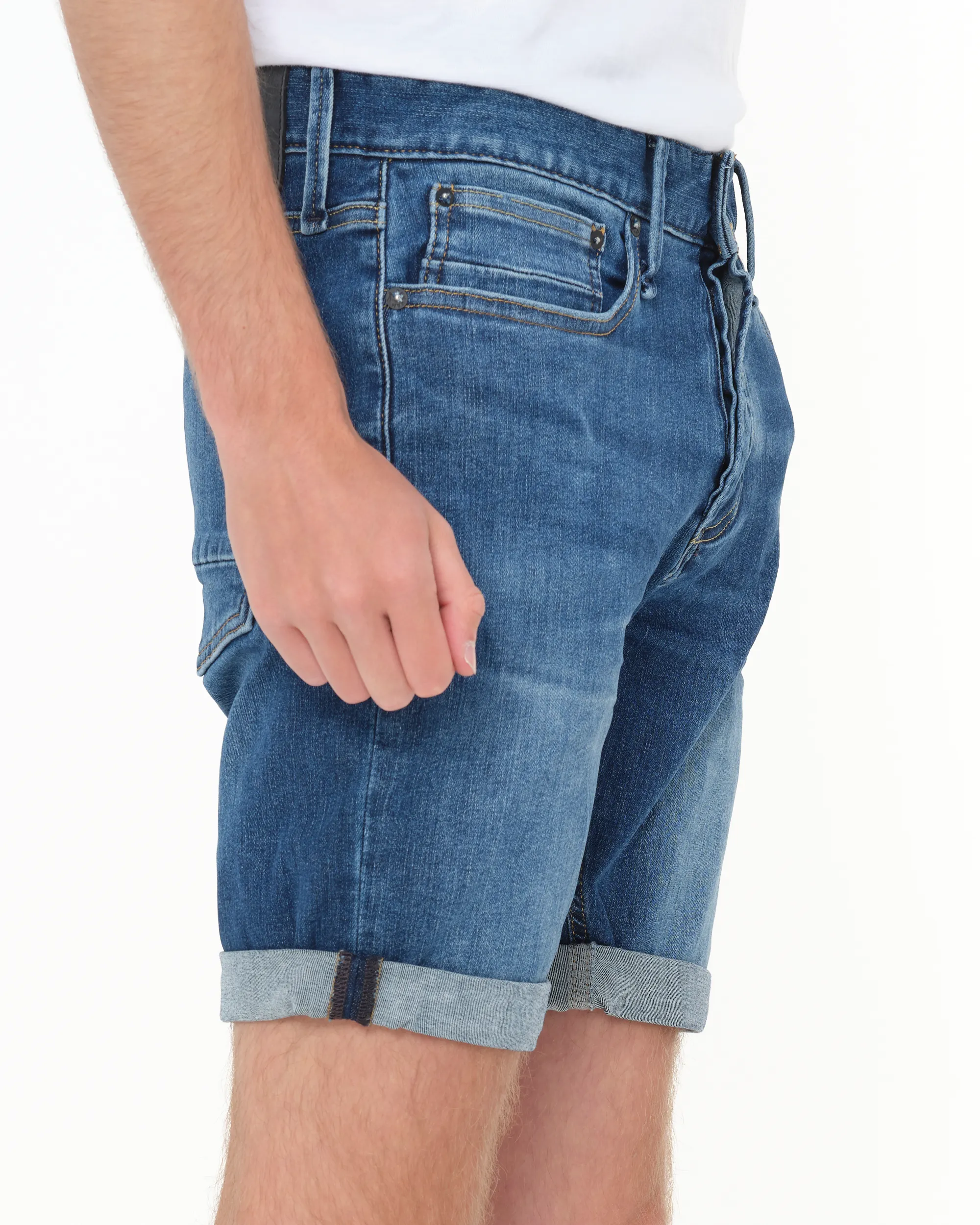 DENHAM Short Blauw 080088-001-34