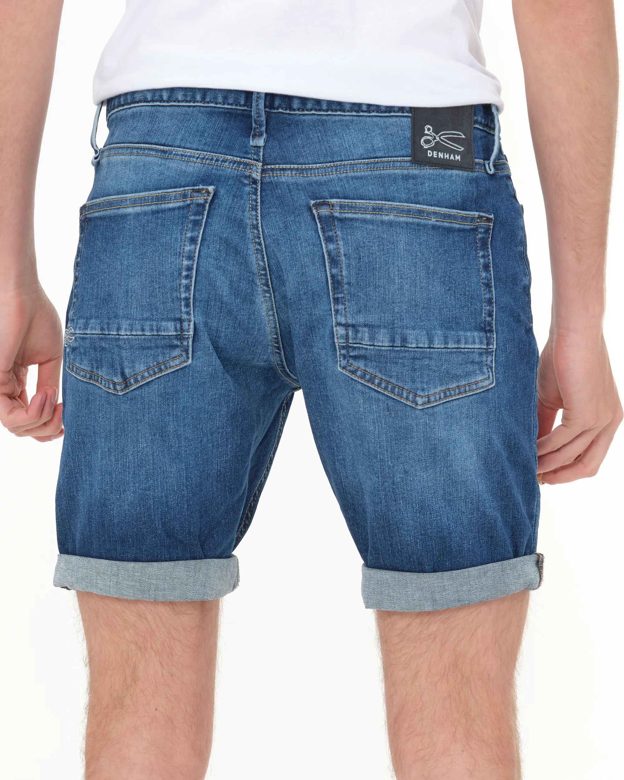 DENHAM Short Blauw 080088-001-34