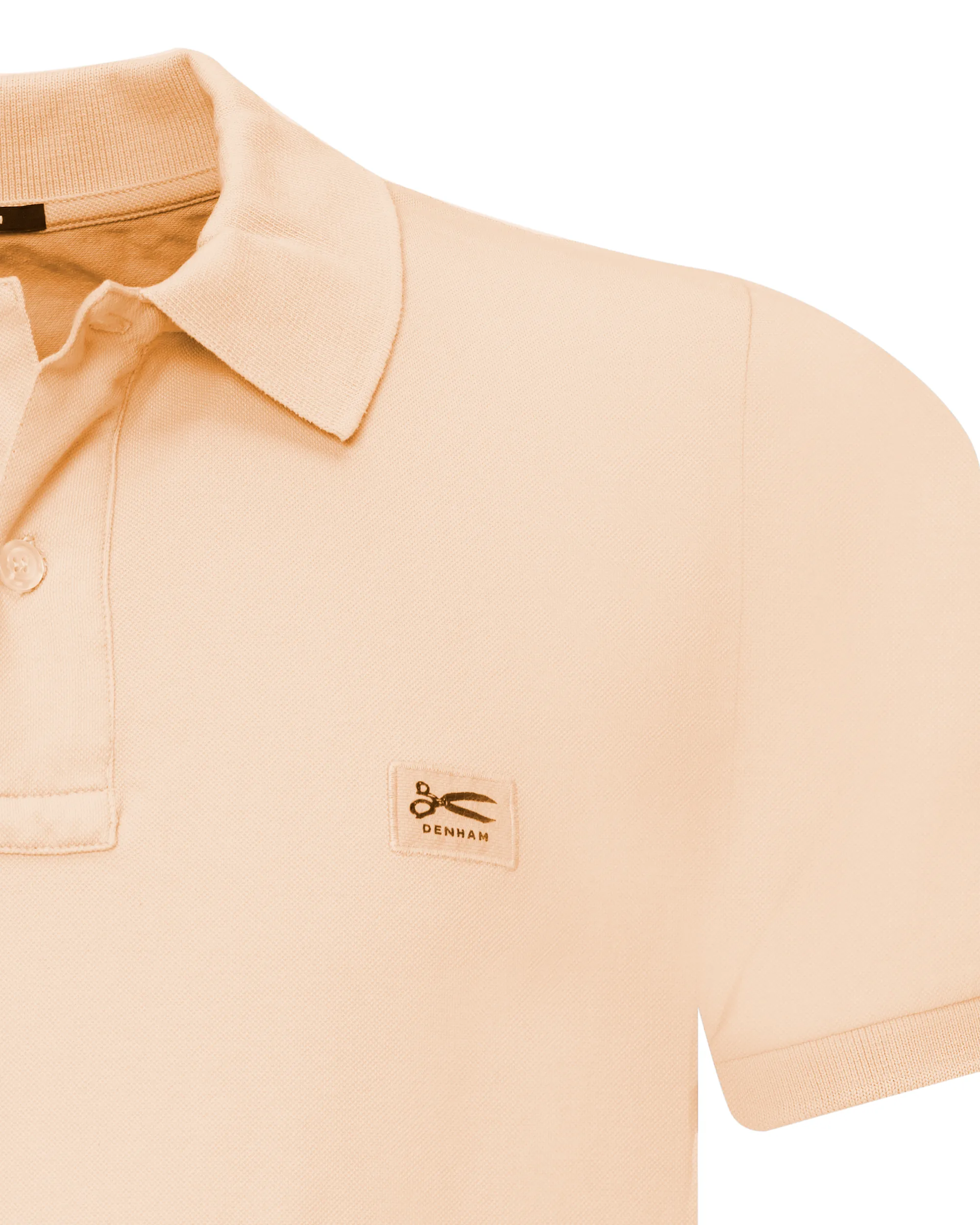 DENHAM Polo Korte mouw Oranje 080103-001-S