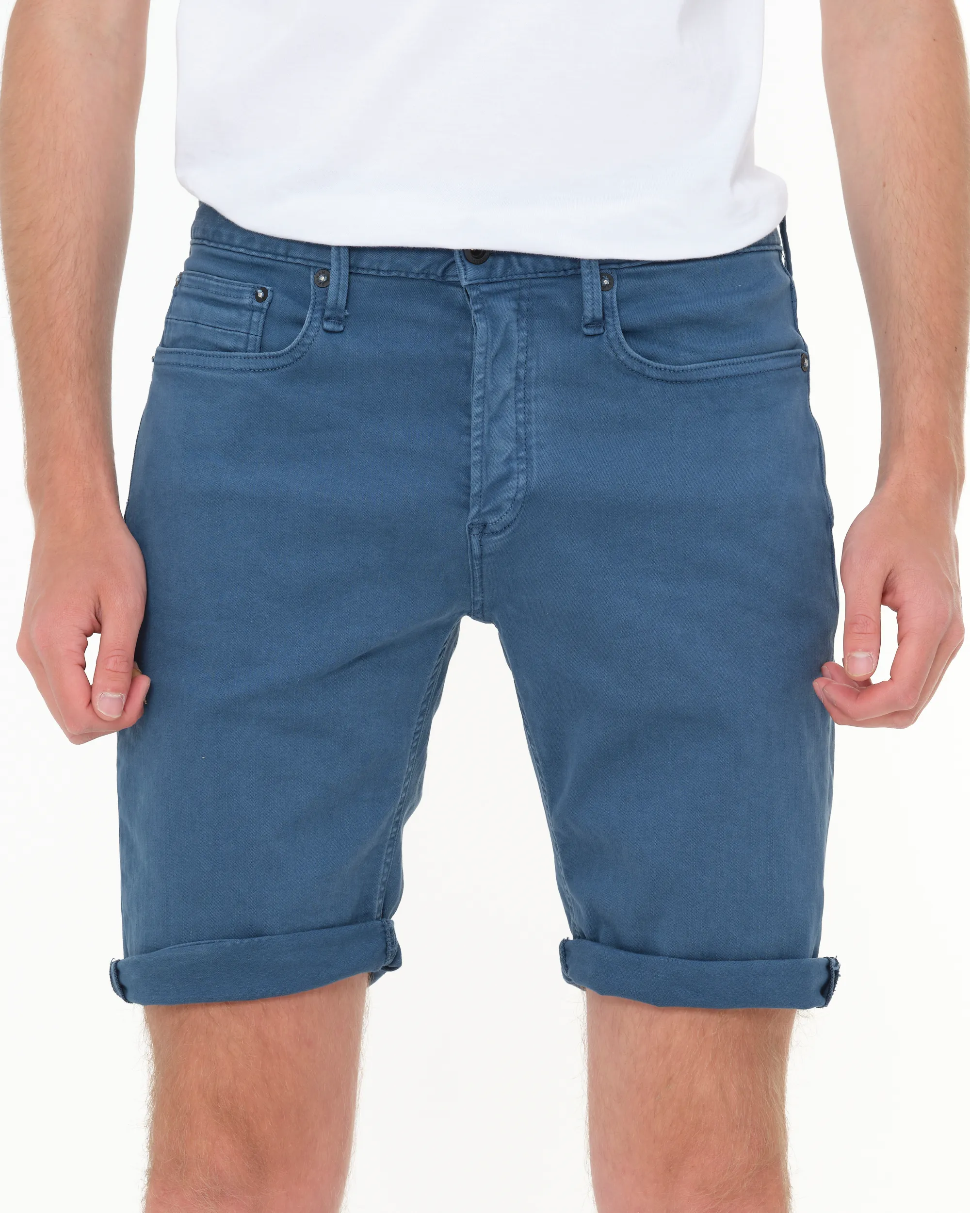 DENHAM Short Blauw 080107-001-31