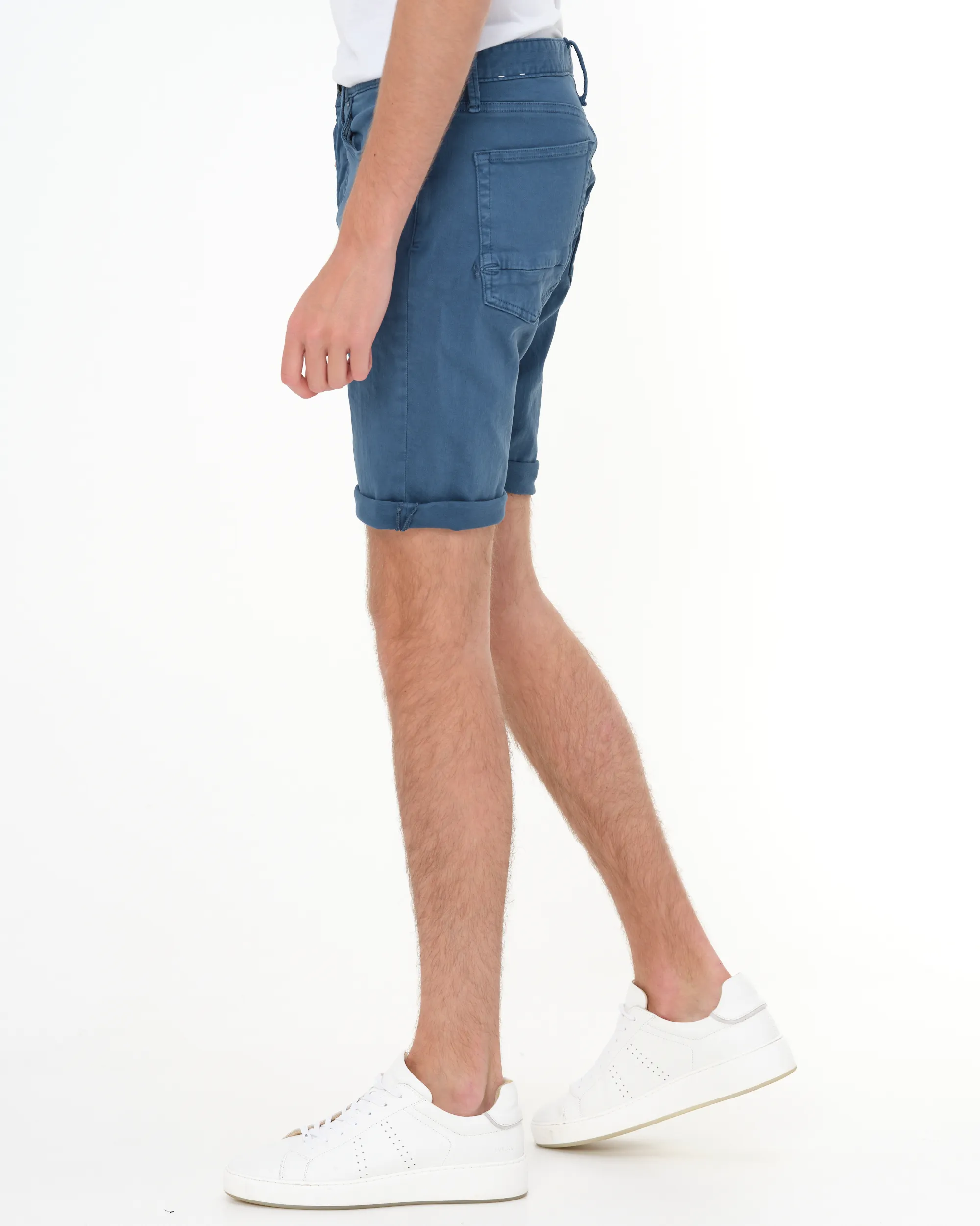 DENHAM Short Blauw 080107-001-31