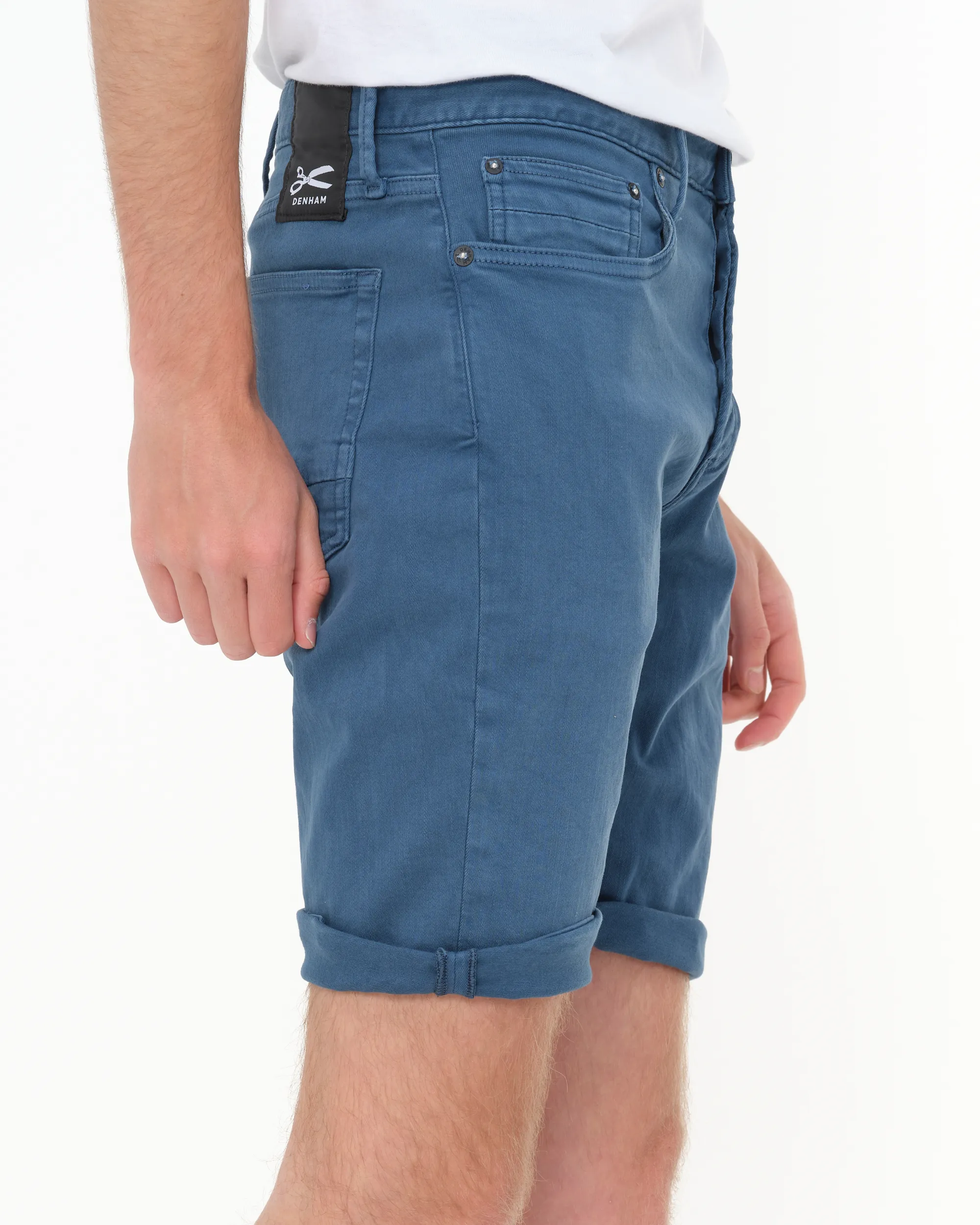 DENHAM Short Blauw 080107-001-31