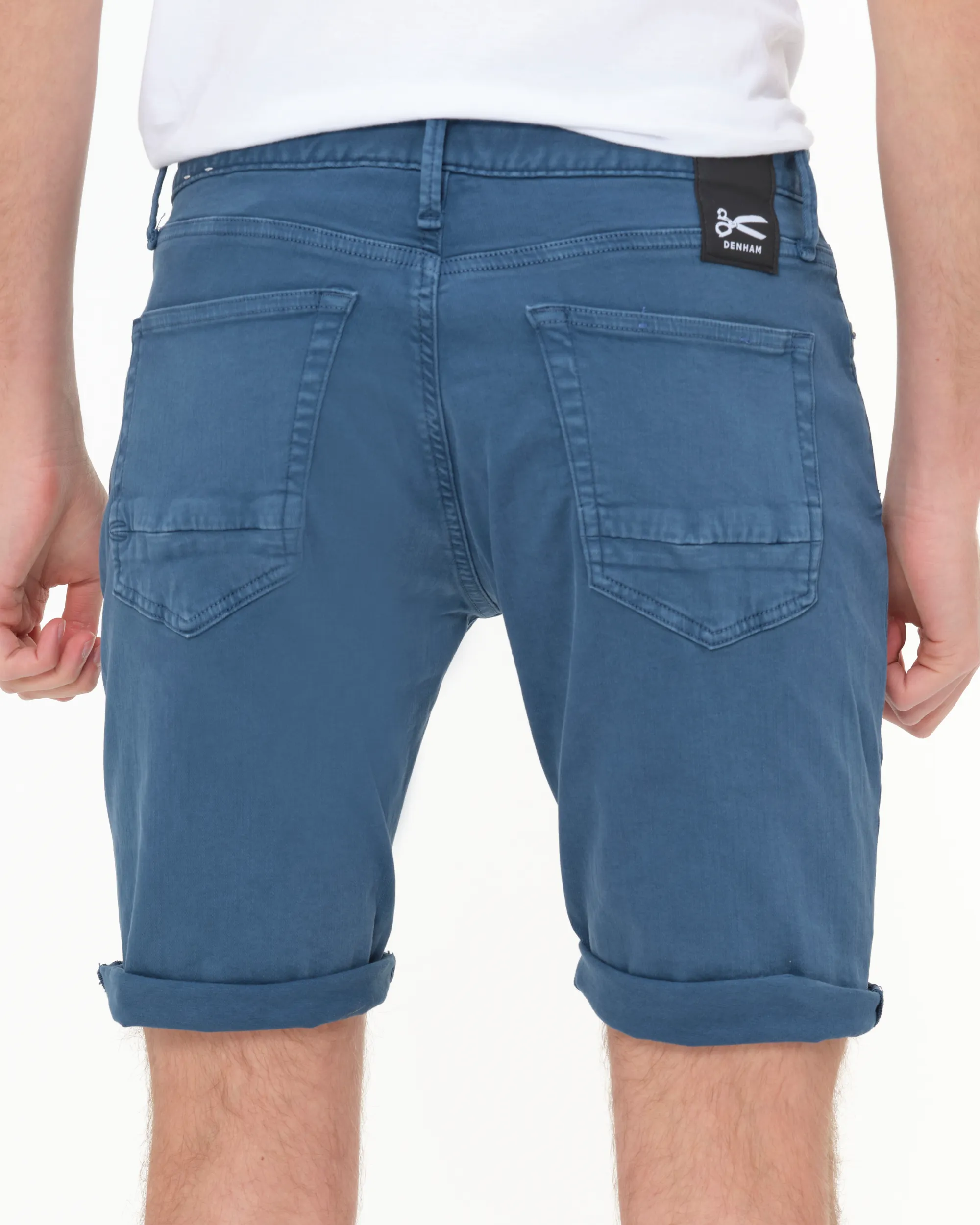 DENHAM Short Blauw 080107-001-31