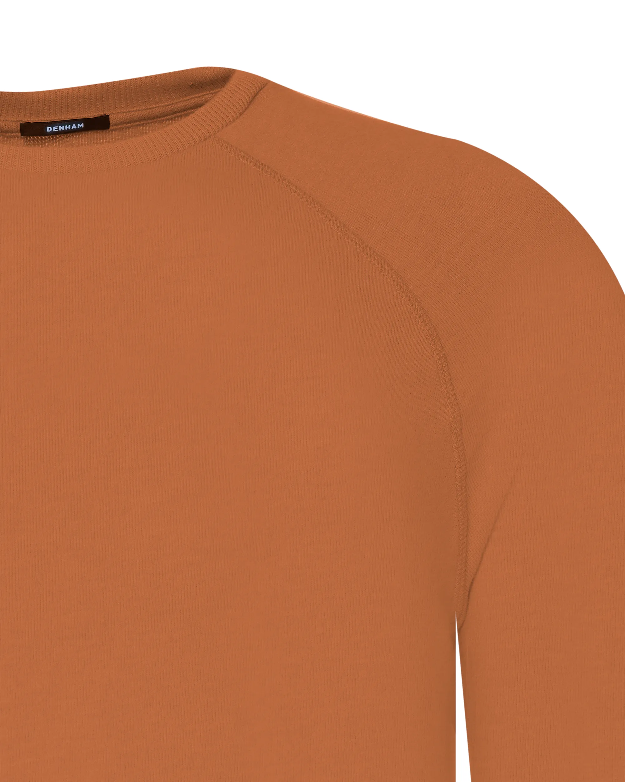 DENHAM Trui O-hals Oranje 081327-001-XXL