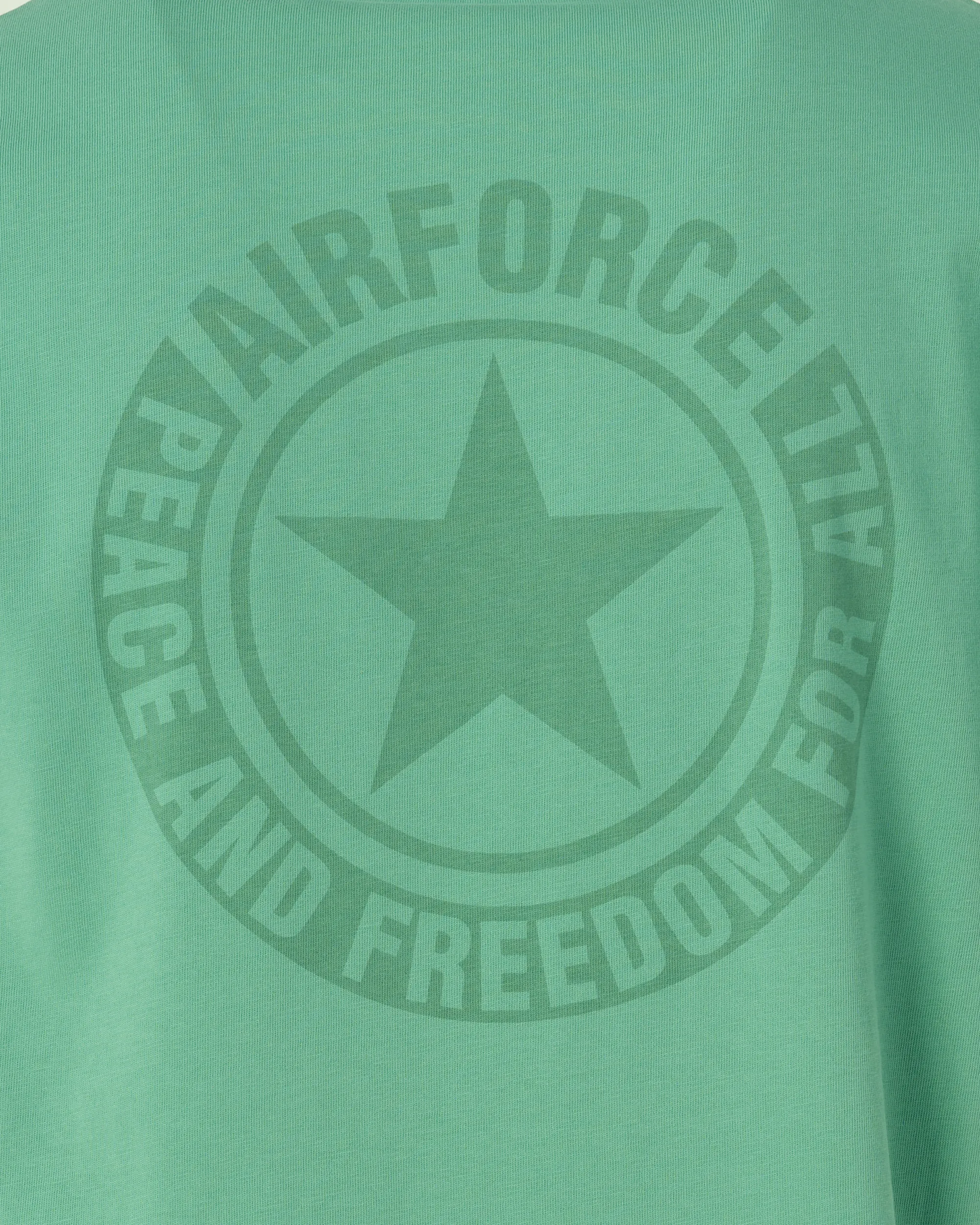 Airforce T-shirt Korte mouw Licht groen 083297-001-XXL