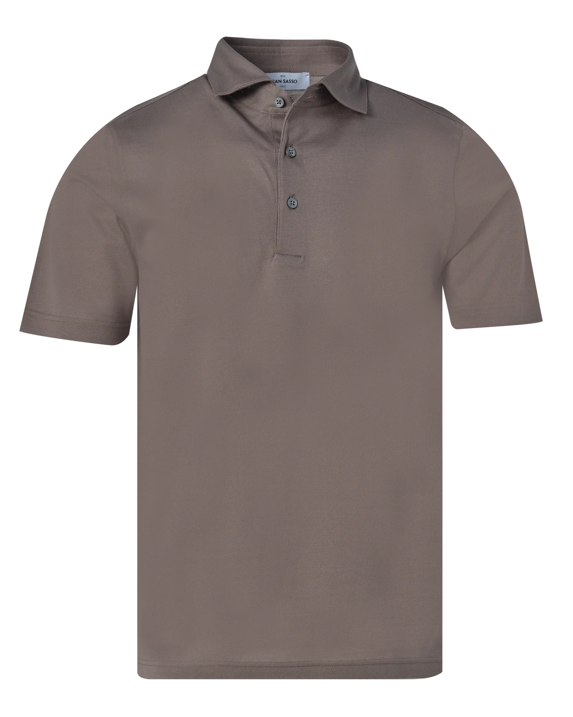 Gran Sasso Polo Korte mouw Bruin 083402-001-52