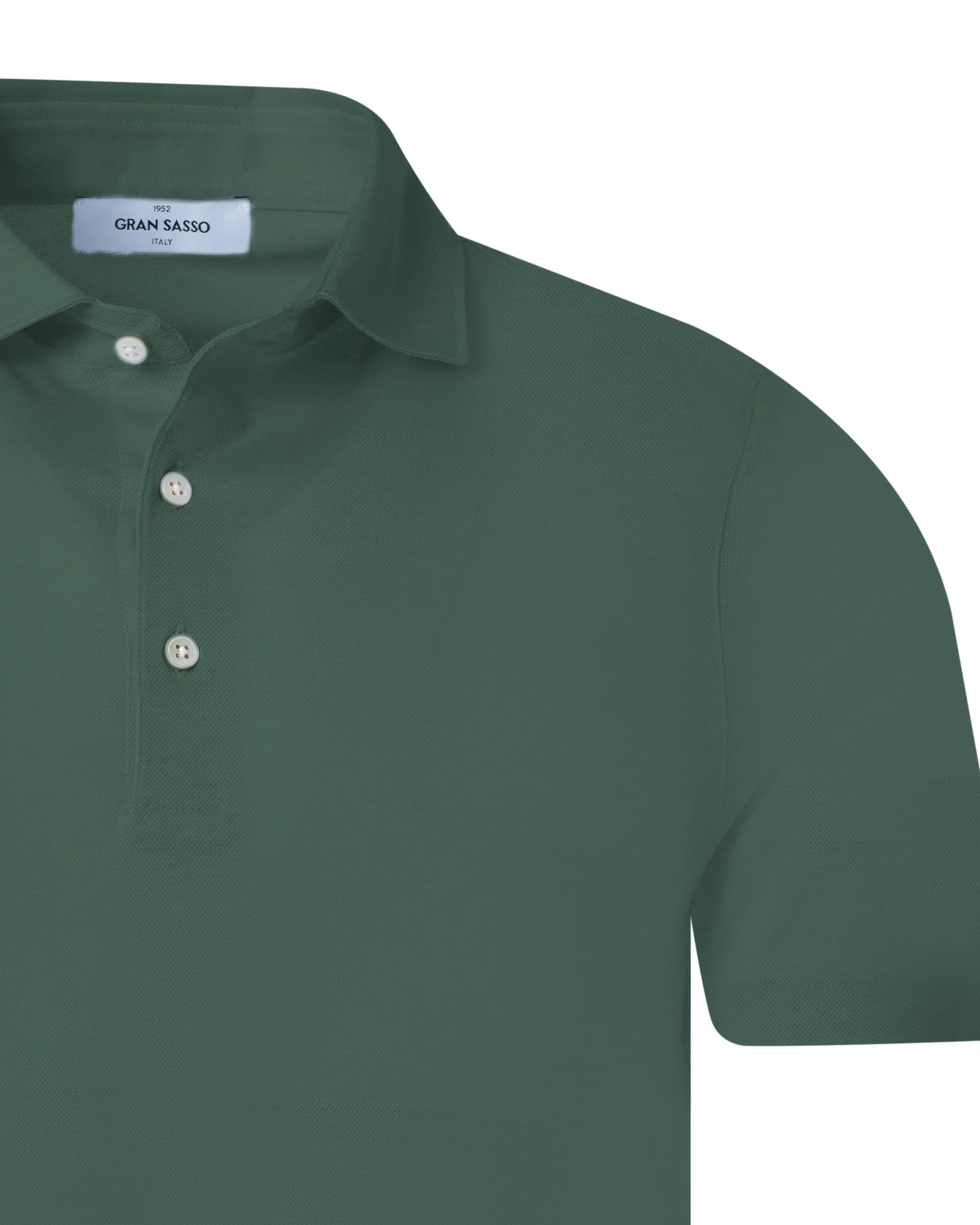 Gran Sasso Polo Korte mouw Donker groen 083403-001-54