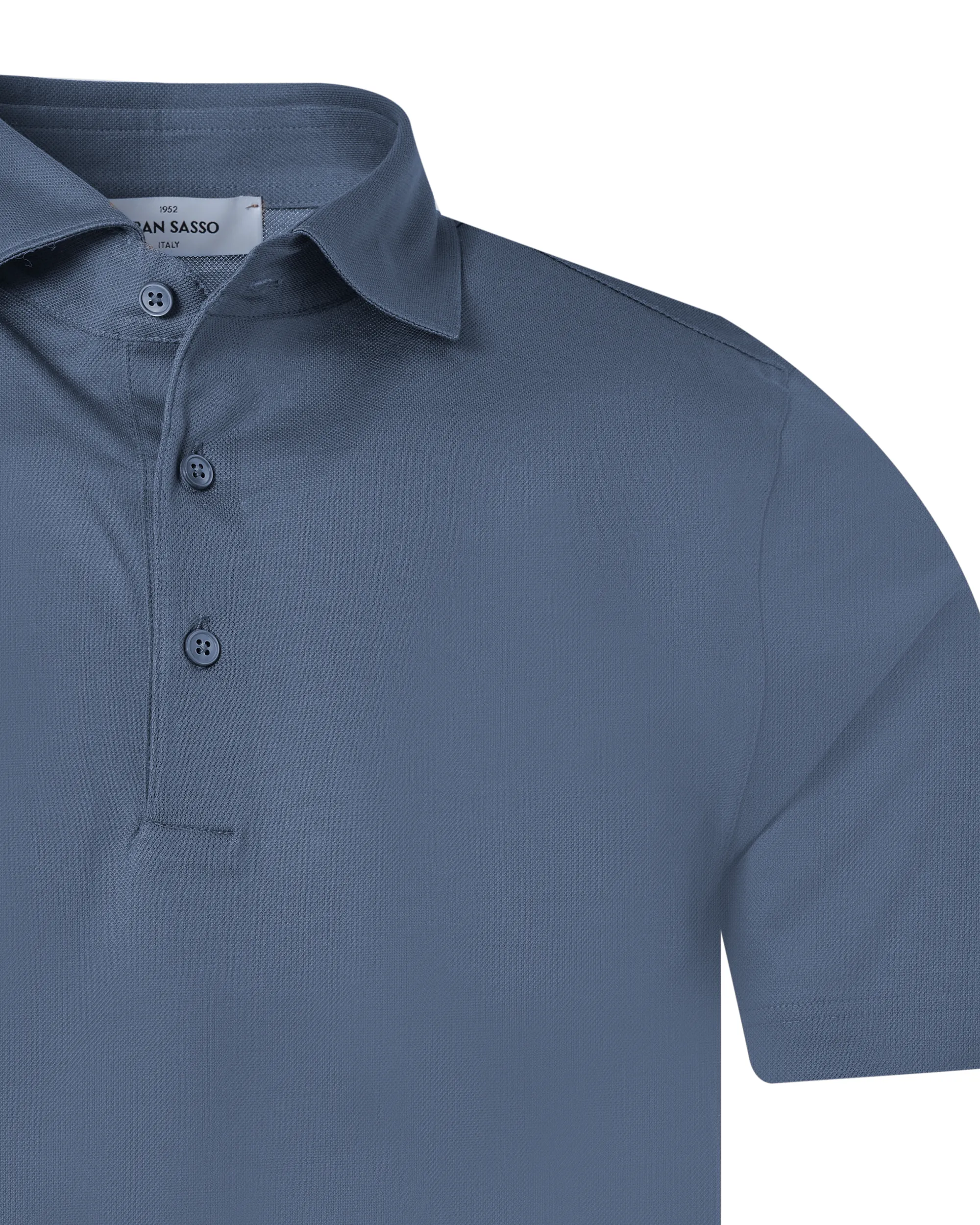 Gran Sasso Polo Korte mouw Blauw 083404-001-52