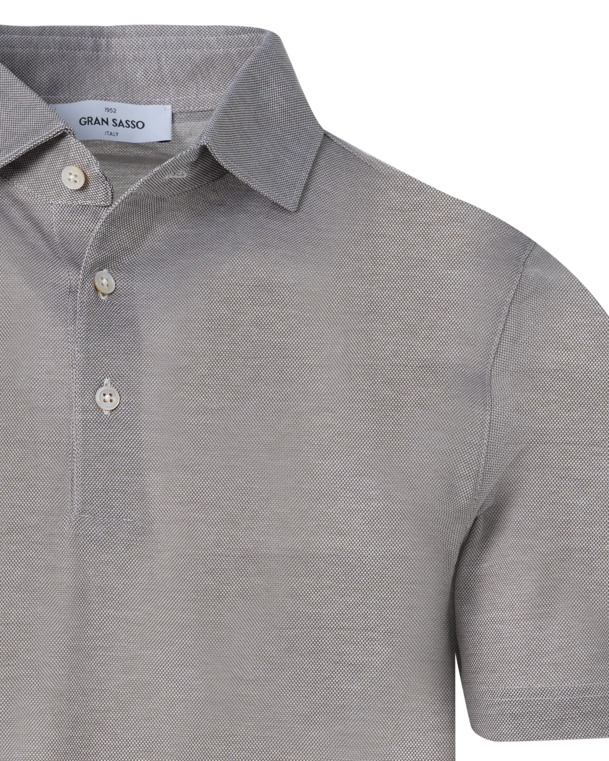 Gran Sasso Polo Korte mouw Khaki 083407-001-48