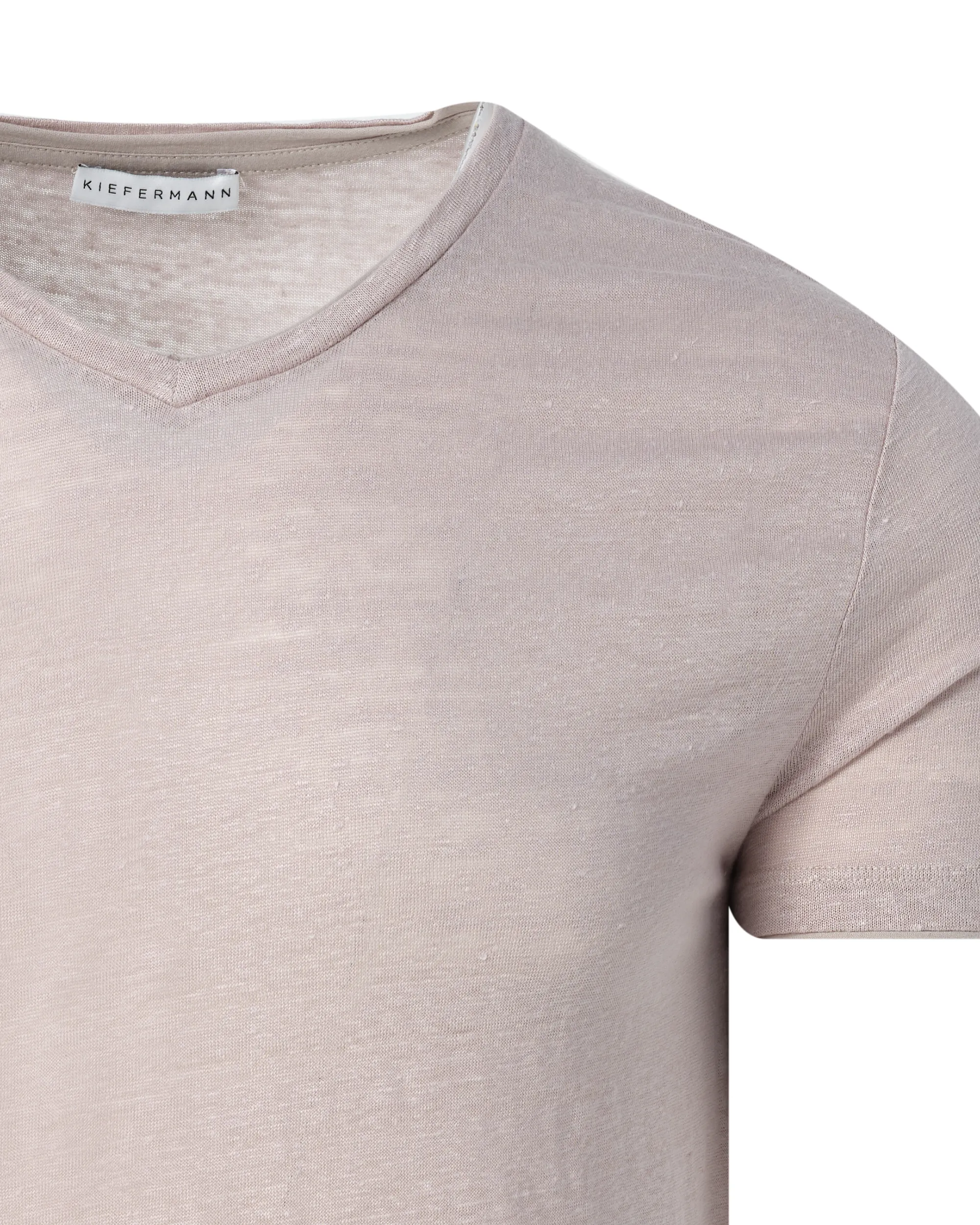 Kiefermann T-shirt Korte mouw Licht grijs 083555-001-XL