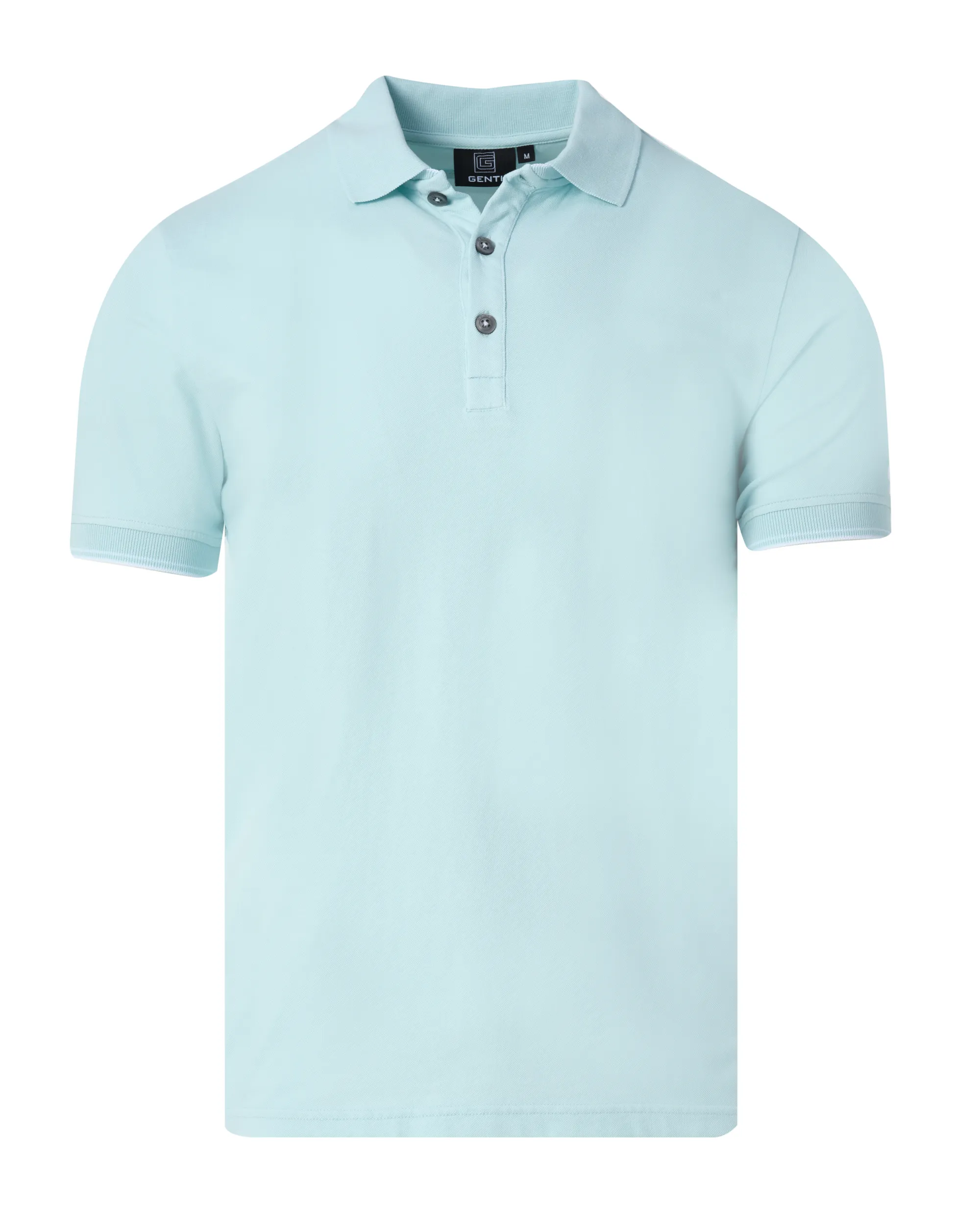 Genti Polo Korte mouw Licht groen 083876-001-L