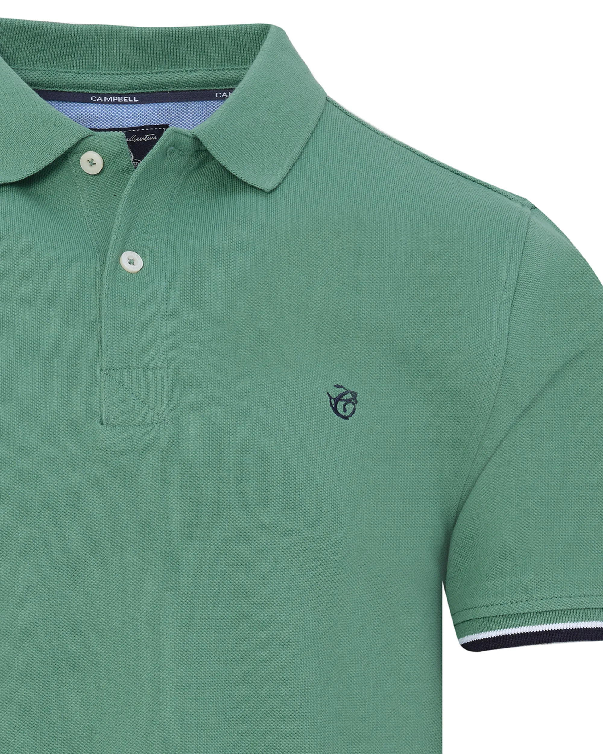 Campbell Classic Polo Korte mouw Deep Grass Green 084379-013-XXXL