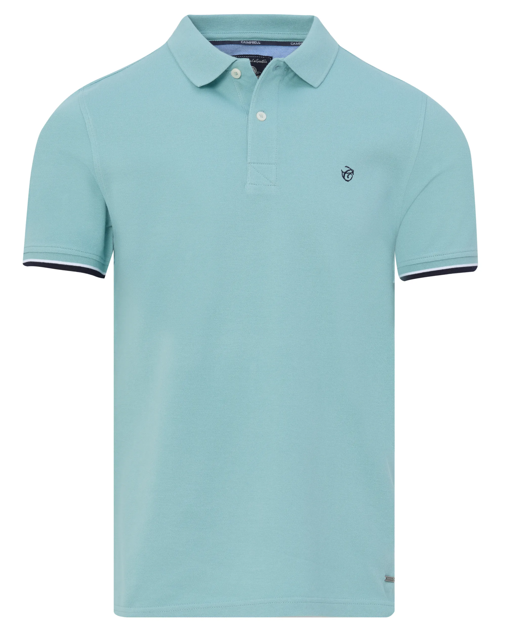 Campbell Classic Polo Korte mouw Aquifer 084379-014-L