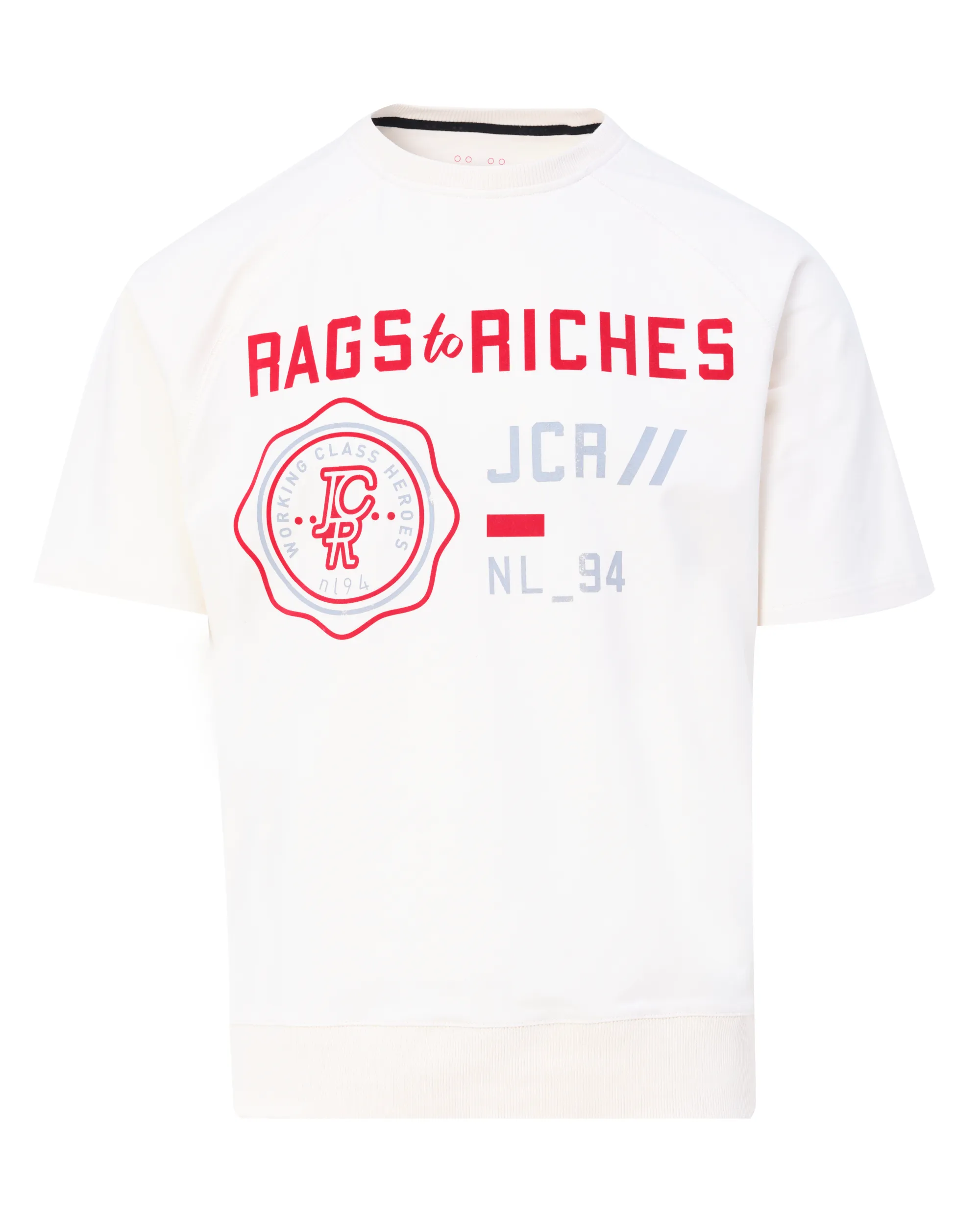 J.C. RAGS T-shirt Korte mouw Coconut milk 084871-002-XXL