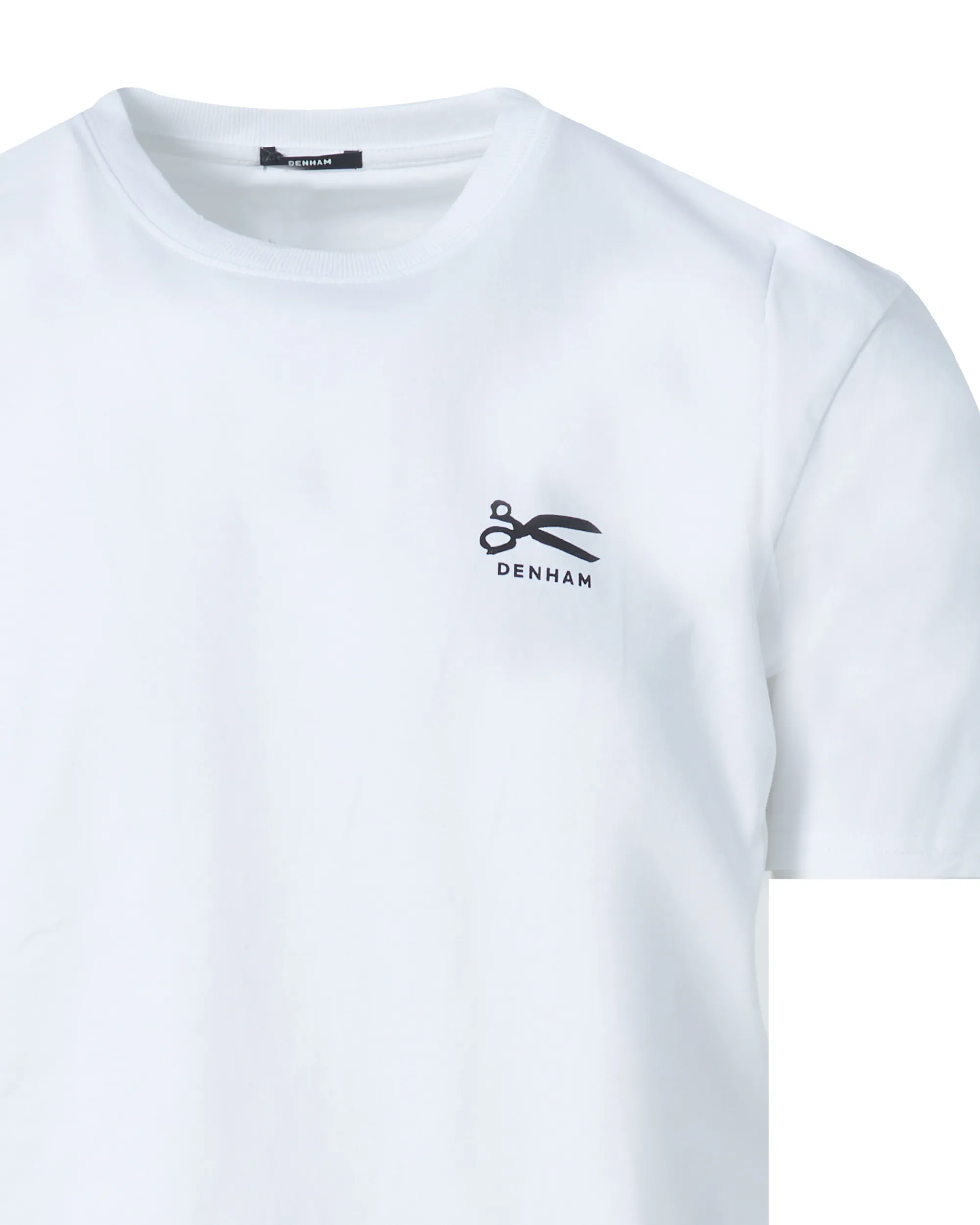 DENHAM T-shirt Korte mouw Wit 085186-001-M