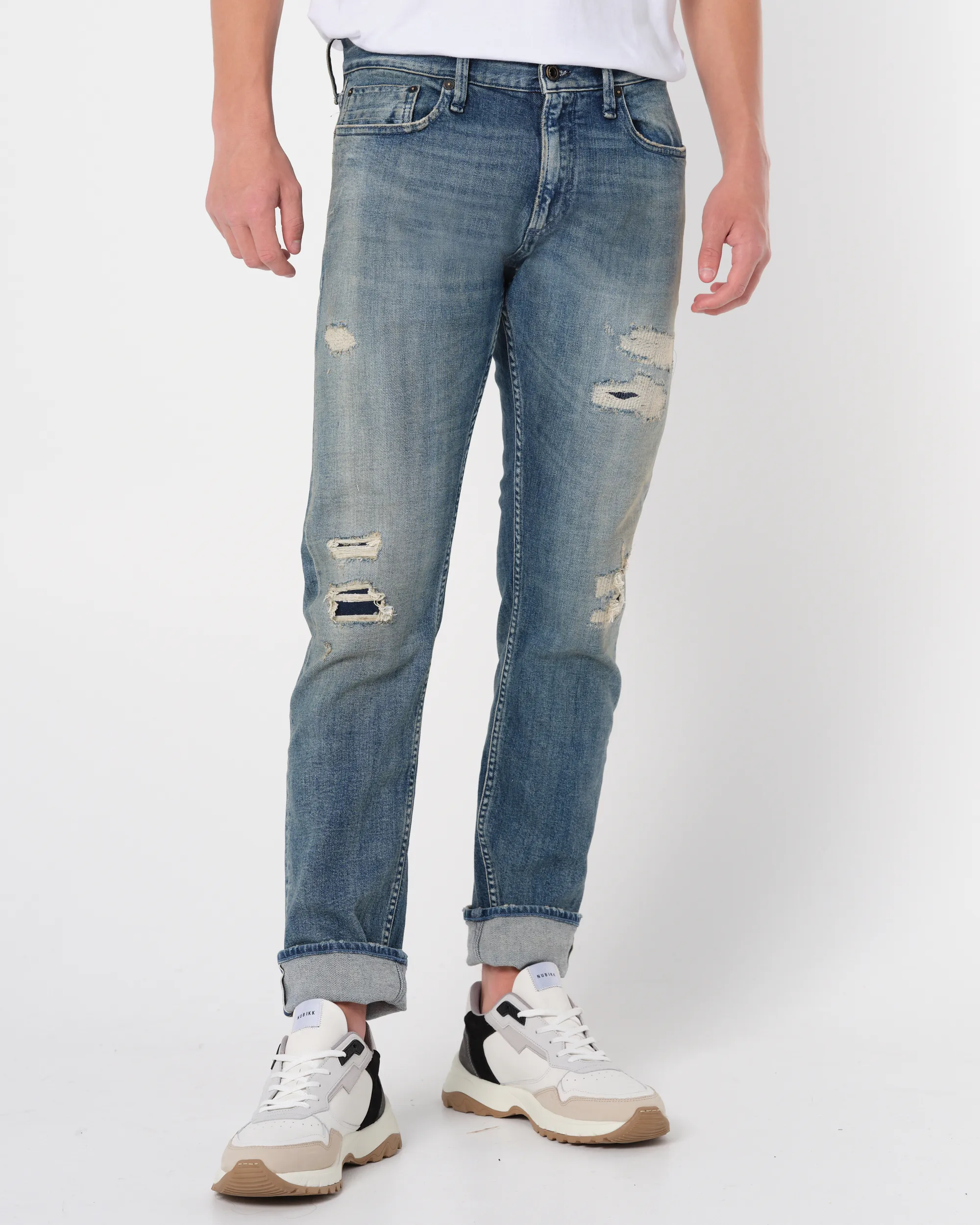 DENHAM Jeans Blauw 085191-001-31/32