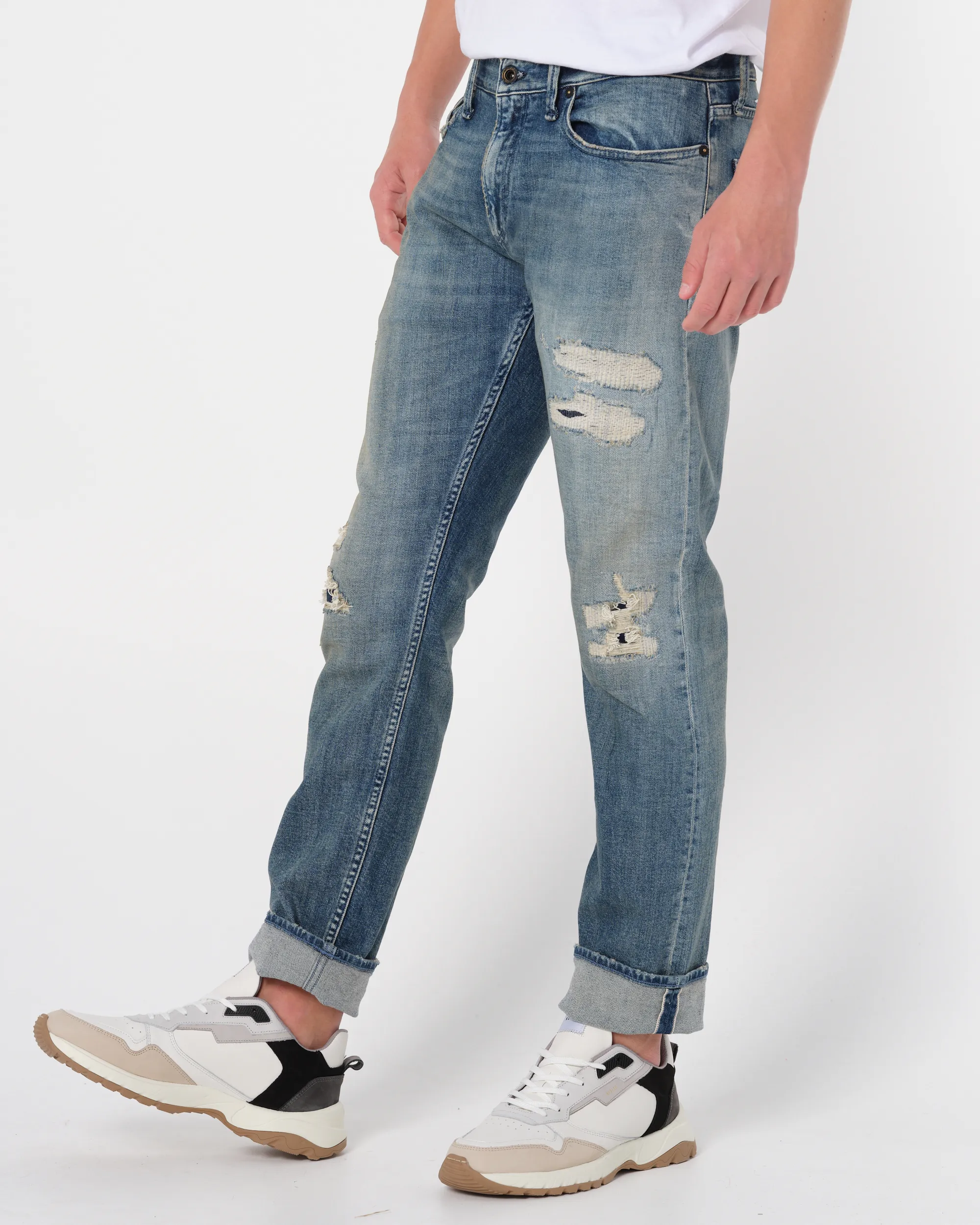 DENHAM Jeans Blauw 085191-001-31/32