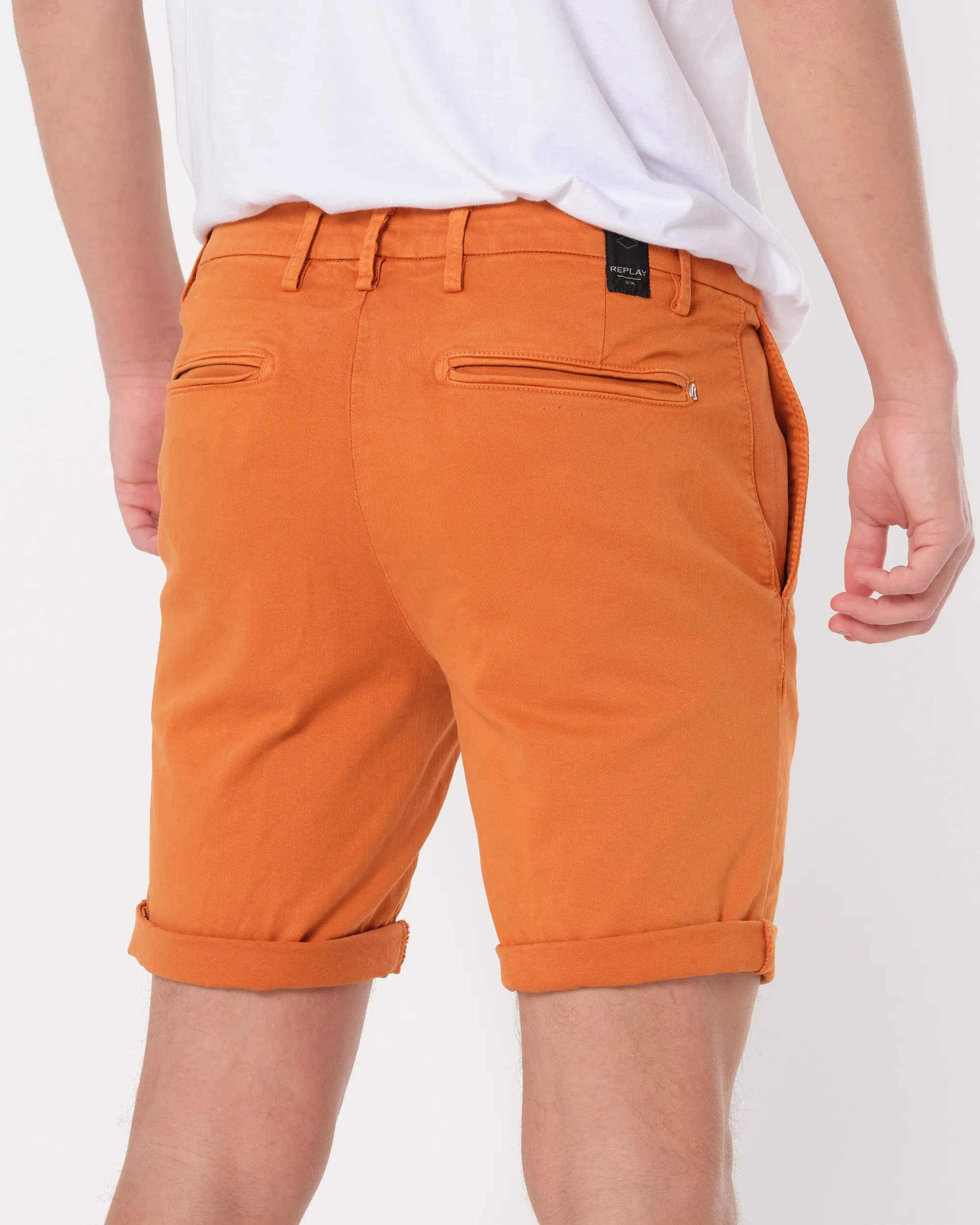 Replay Short Oranje 086046-001-29