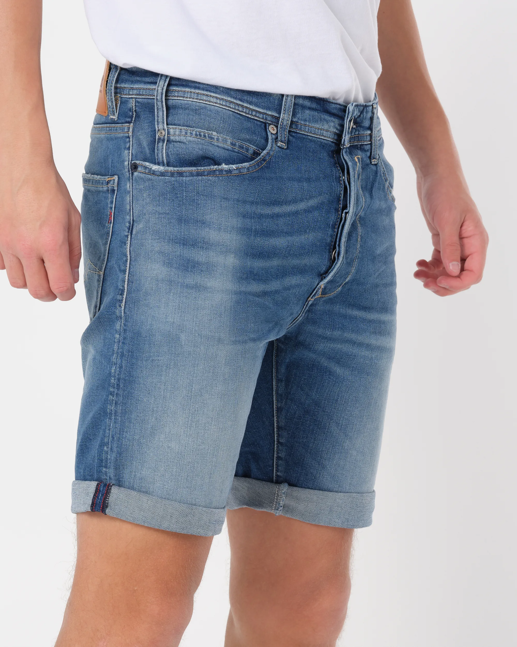 Replay Short Blauw 086070-001-29
