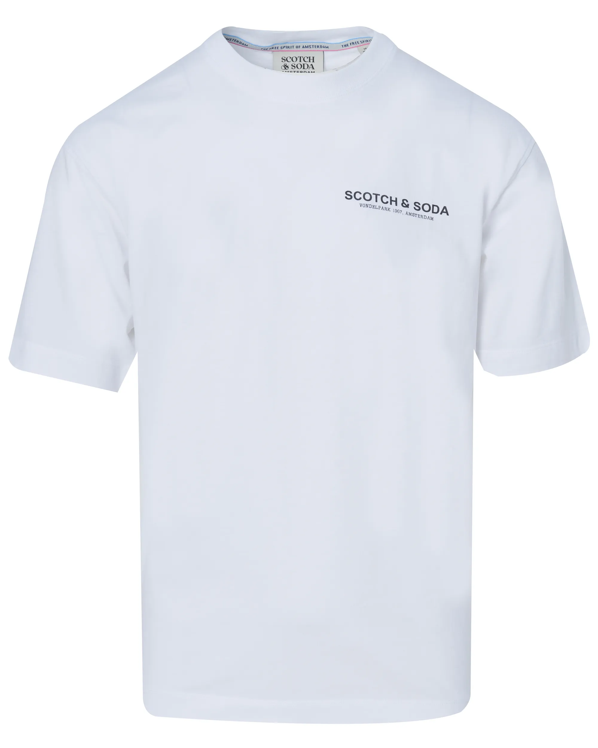 Scotch & Soda T-shirt Korte mouw Wit 086151-001-XL