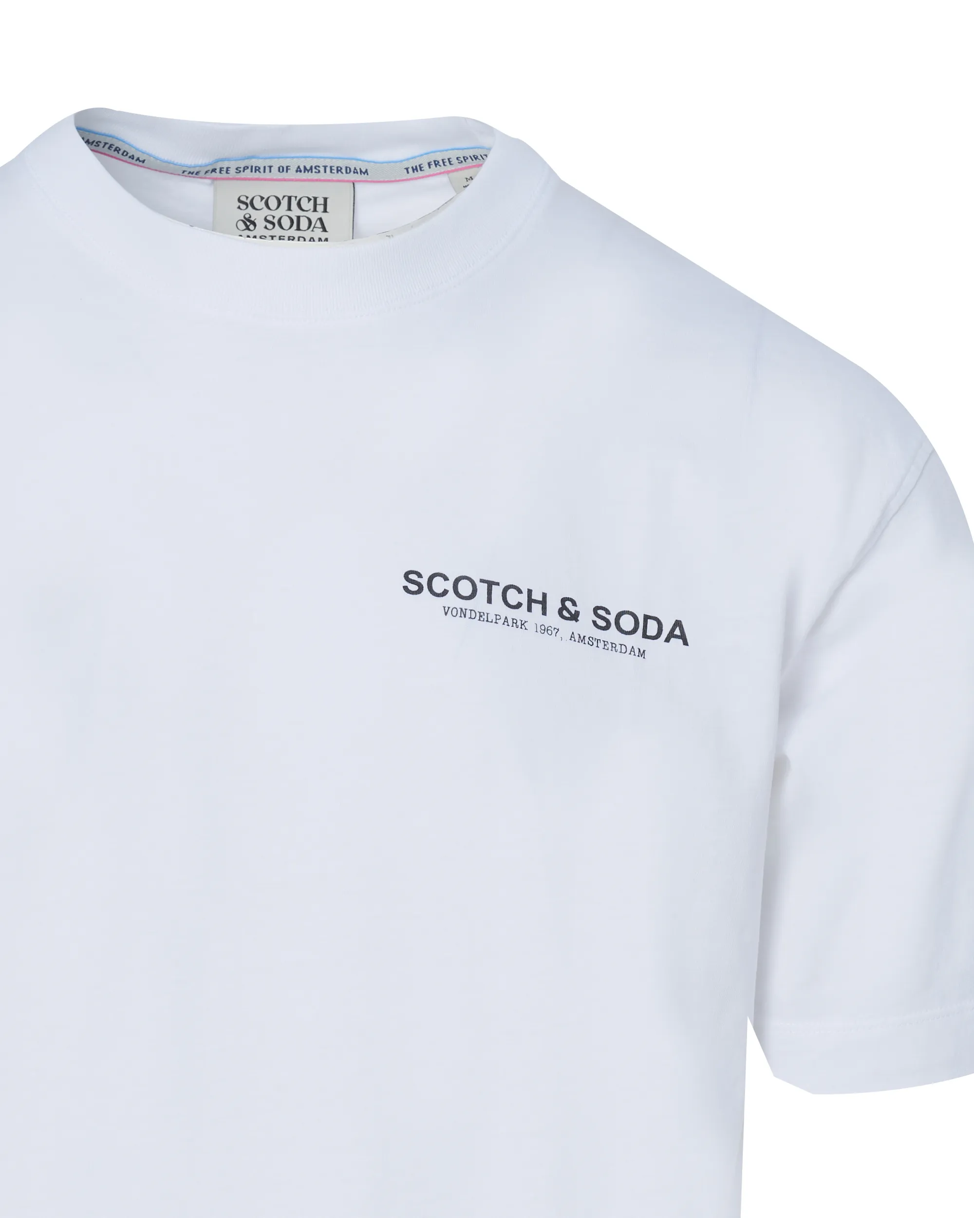 Scotch & Soda T-shirt Korte mouw Wit 086151-001-XL