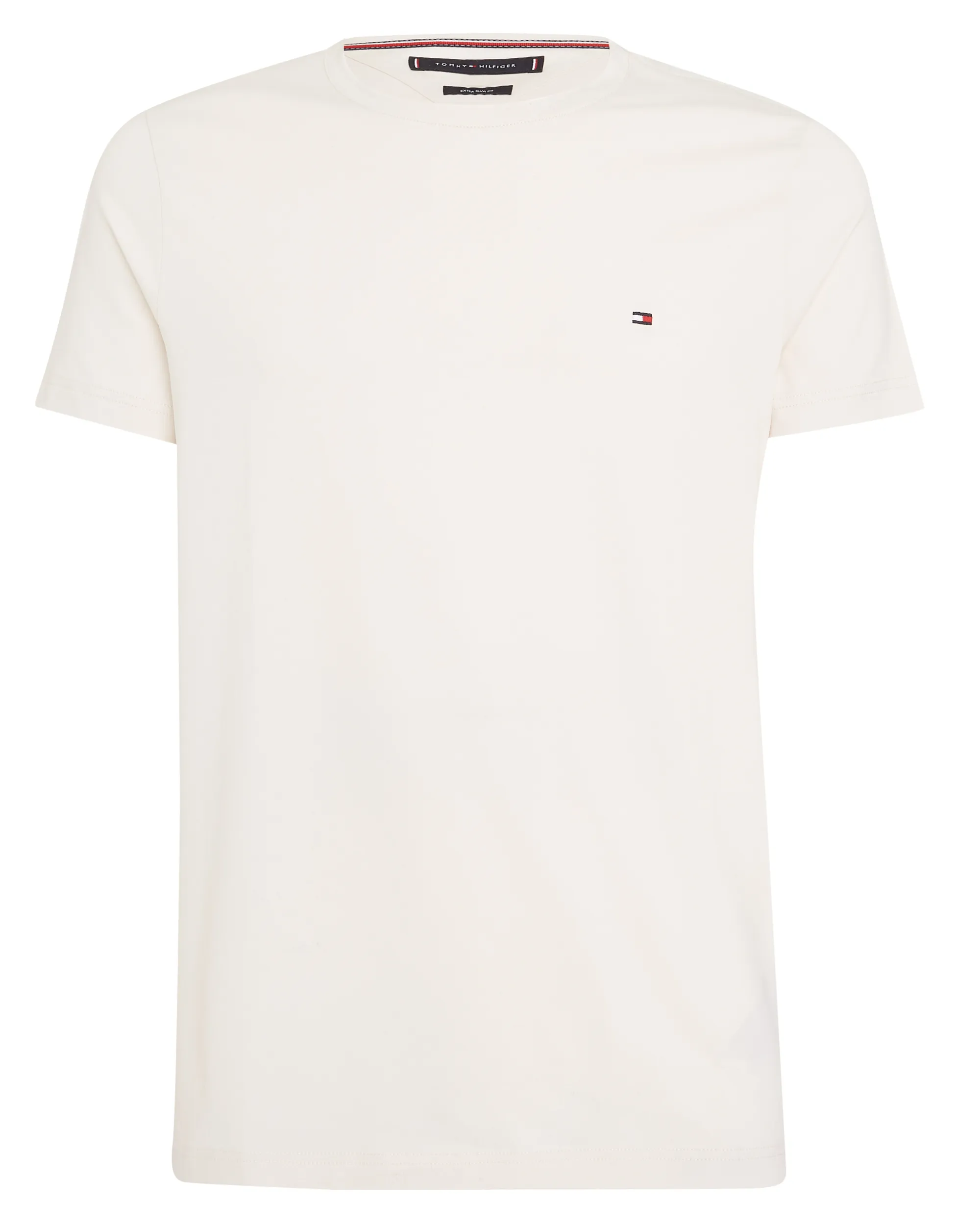 Tommy Hilfiger Menswear T-shirt Korte mouw Wit 086314-001-XL