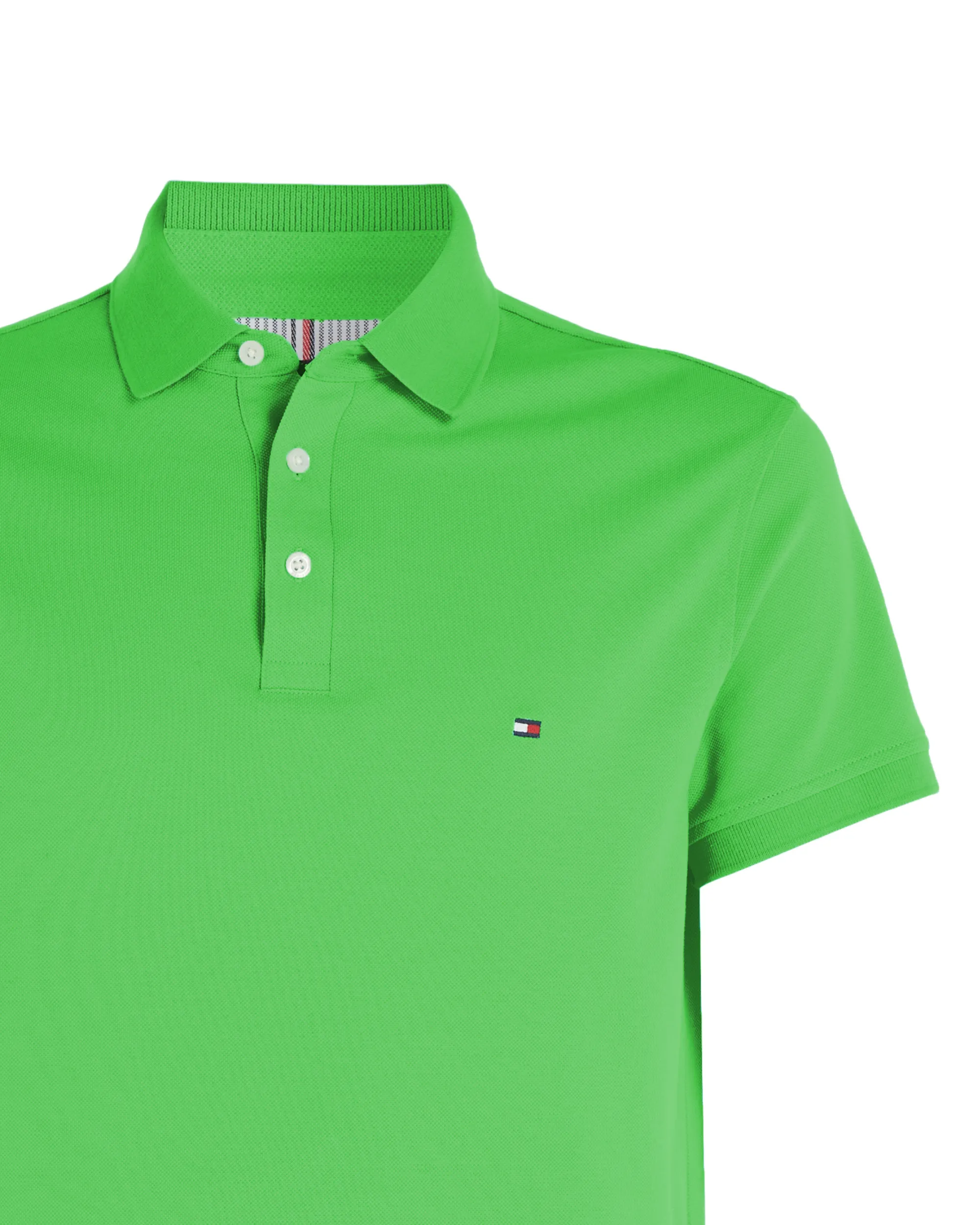 Tommy Hilfiger Menswear Polo Korte mouw Groen 086323-001-L