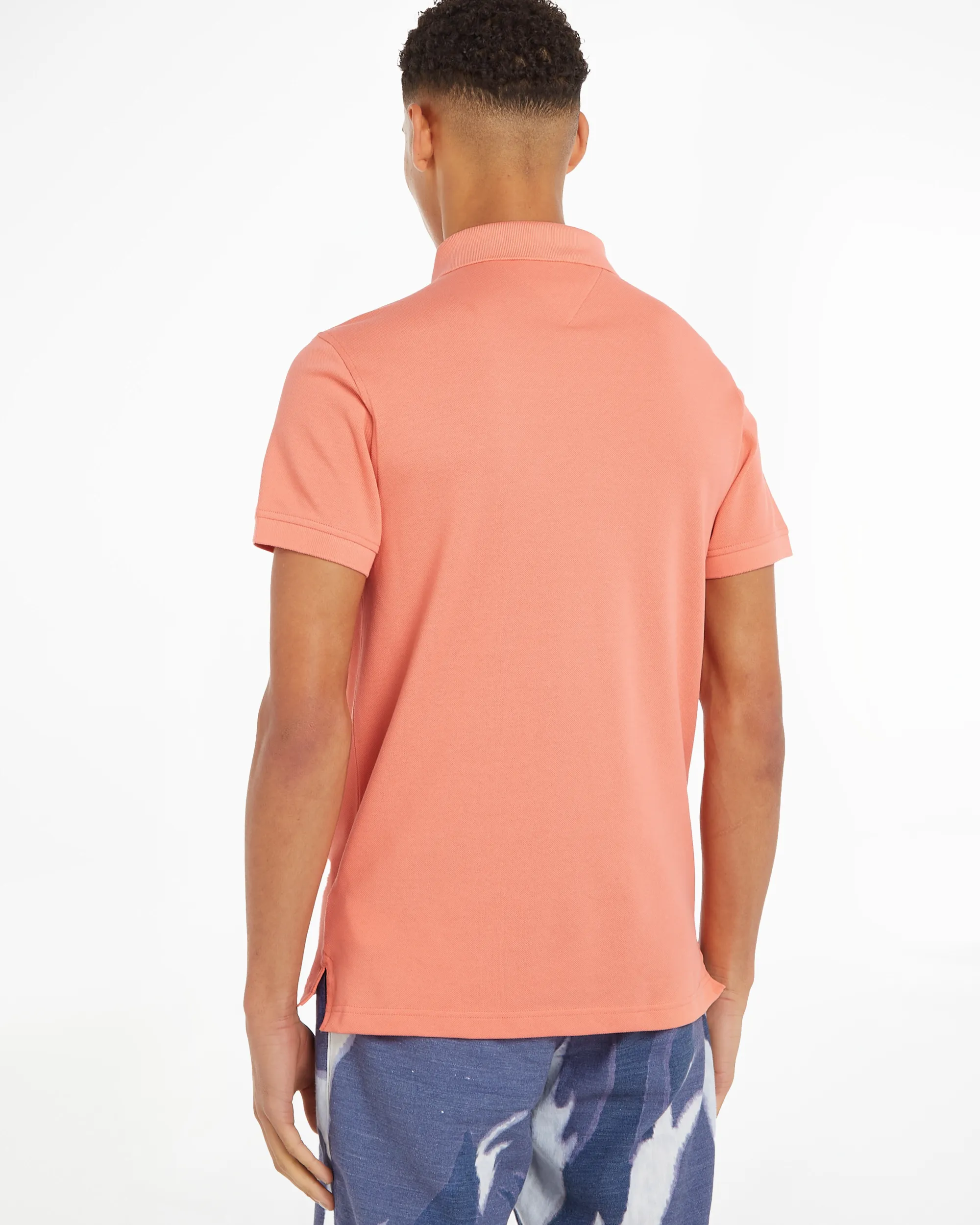 Tommy Hilfiger Menswear Polo Korte mouw Roze 086328-001-L