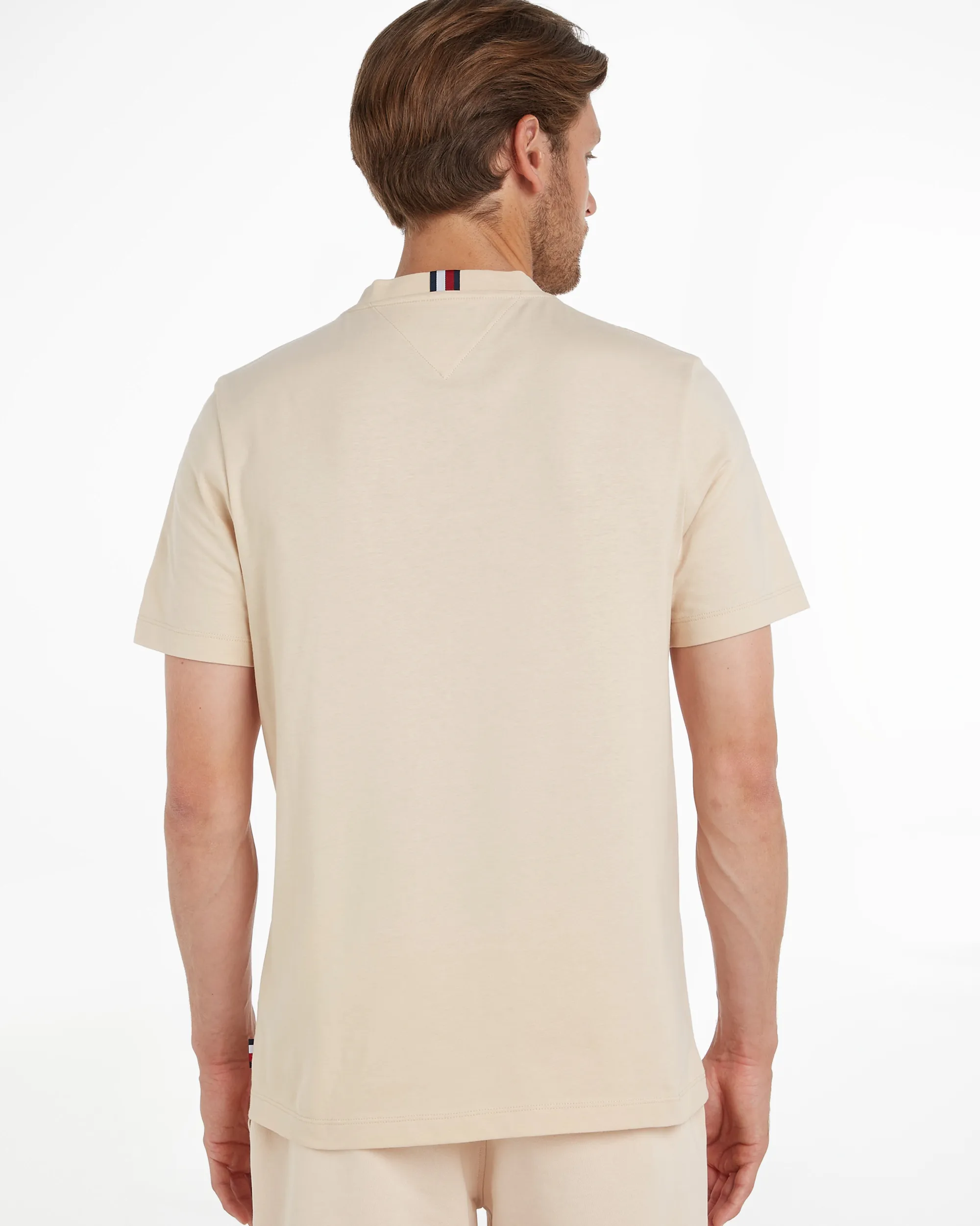 Tommy Hilfiger Menswear T-shirt Korte mouw Beige 086346-001-L