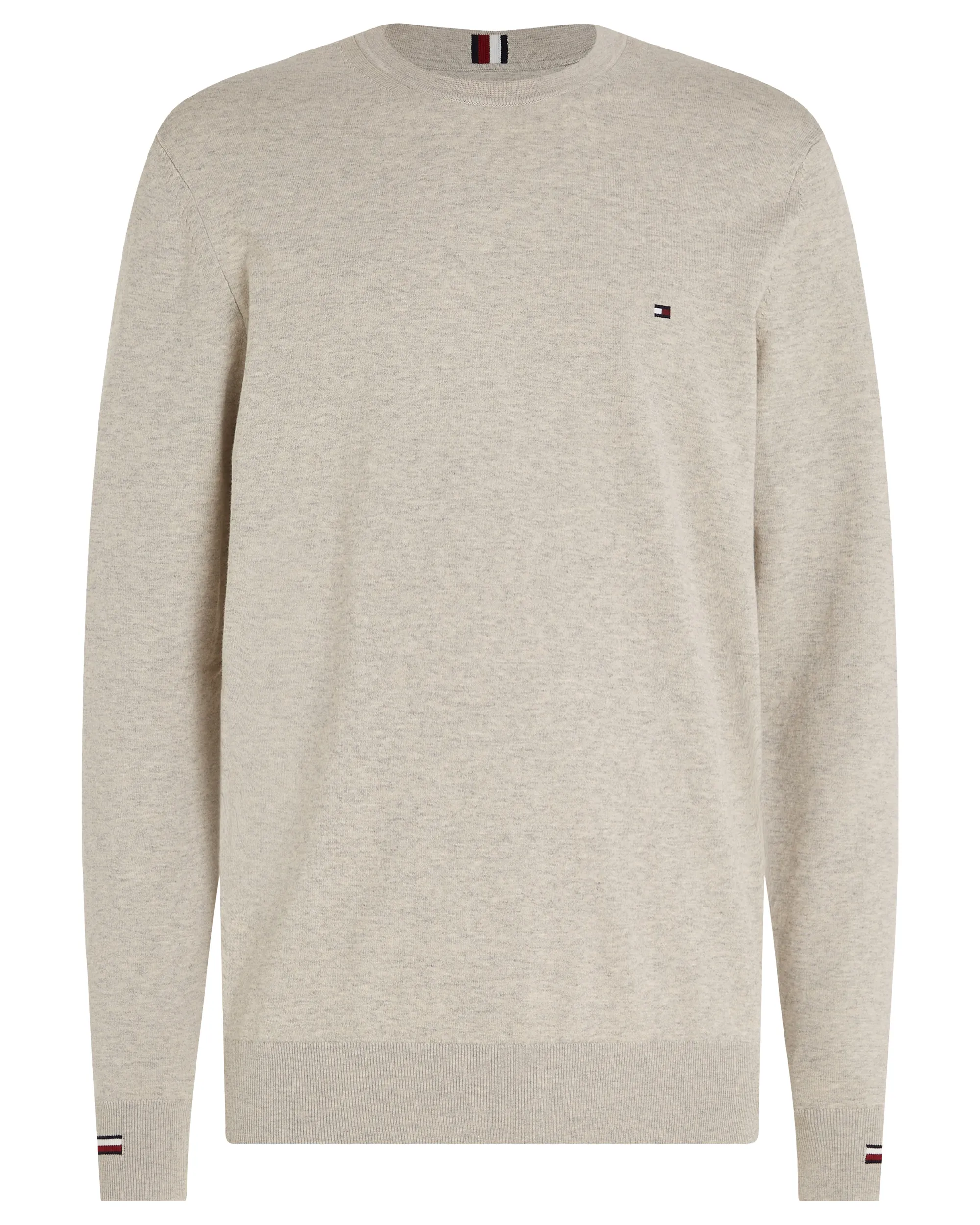 Tommy Hilfiger Menswear Trui O-hals Licht grijs 086347-001-M