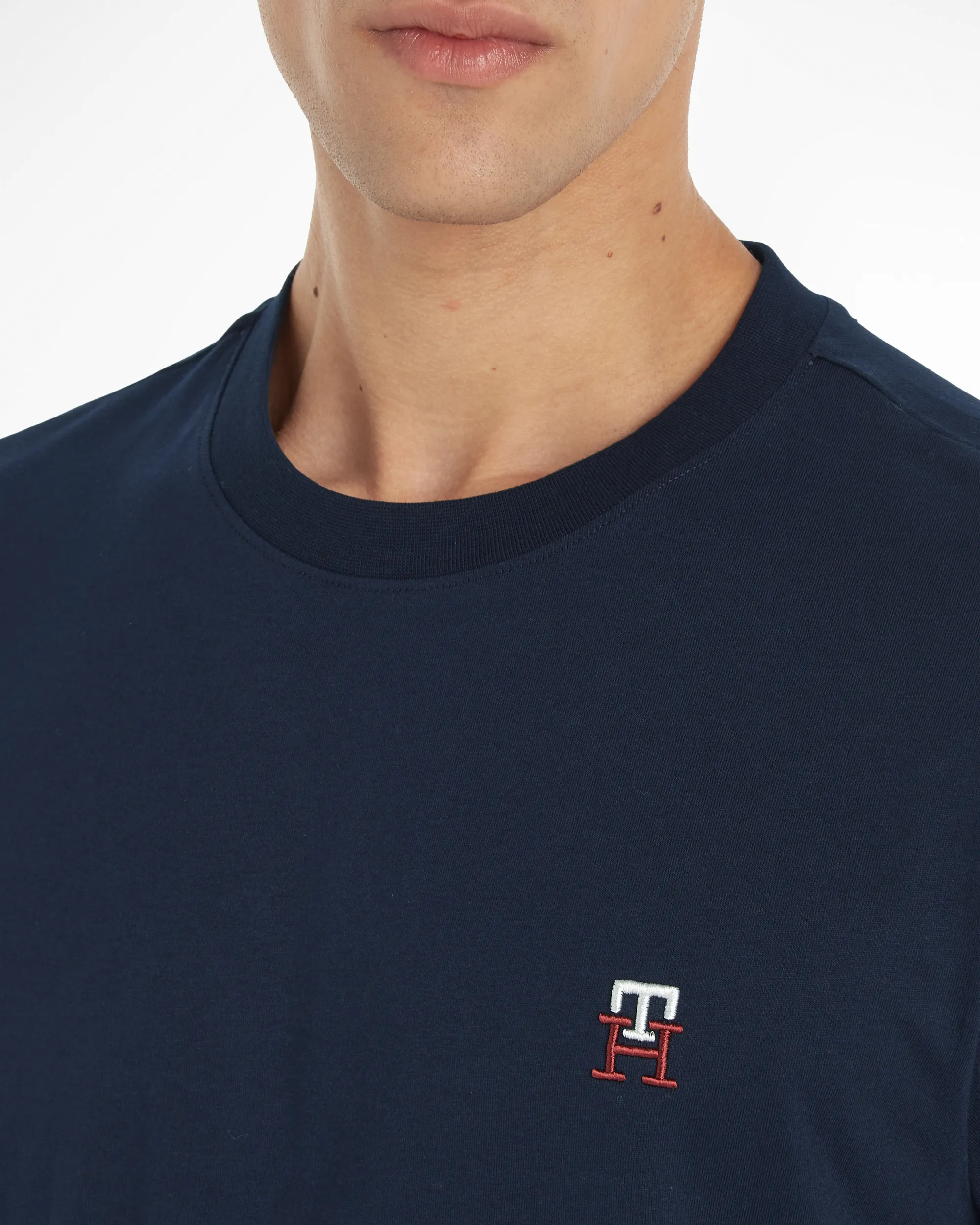 Tommy Hilfiger Menswear T-shirt Korte mouw Grijs 086350-001-L