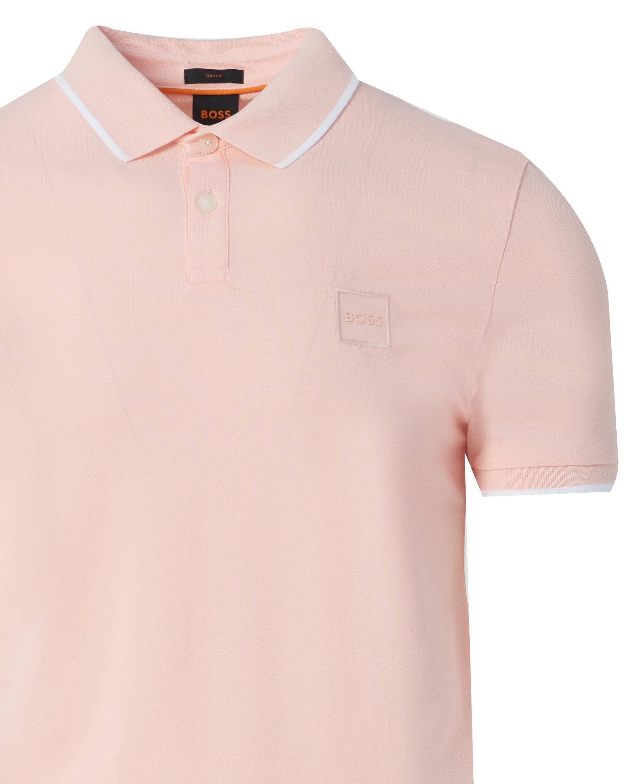 Boss Casual Polo Korte mouw Roze 086424-001-XL