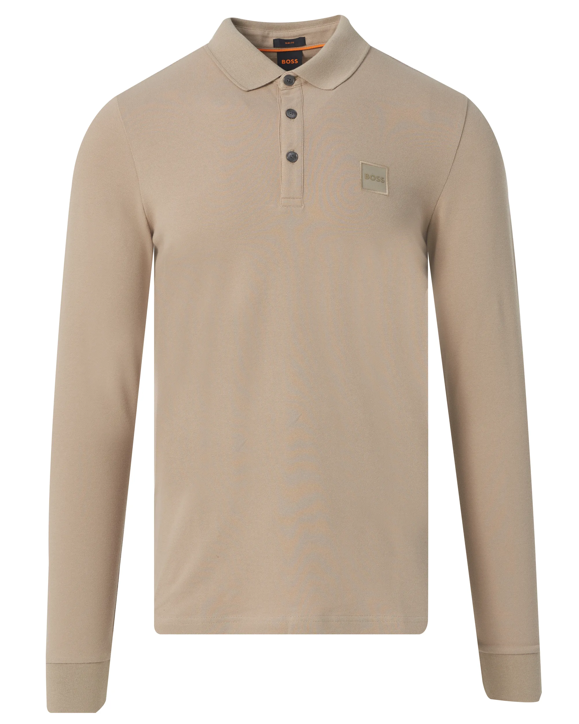 Boss Casual Polo Lange mouw Beige 086435-001-XL