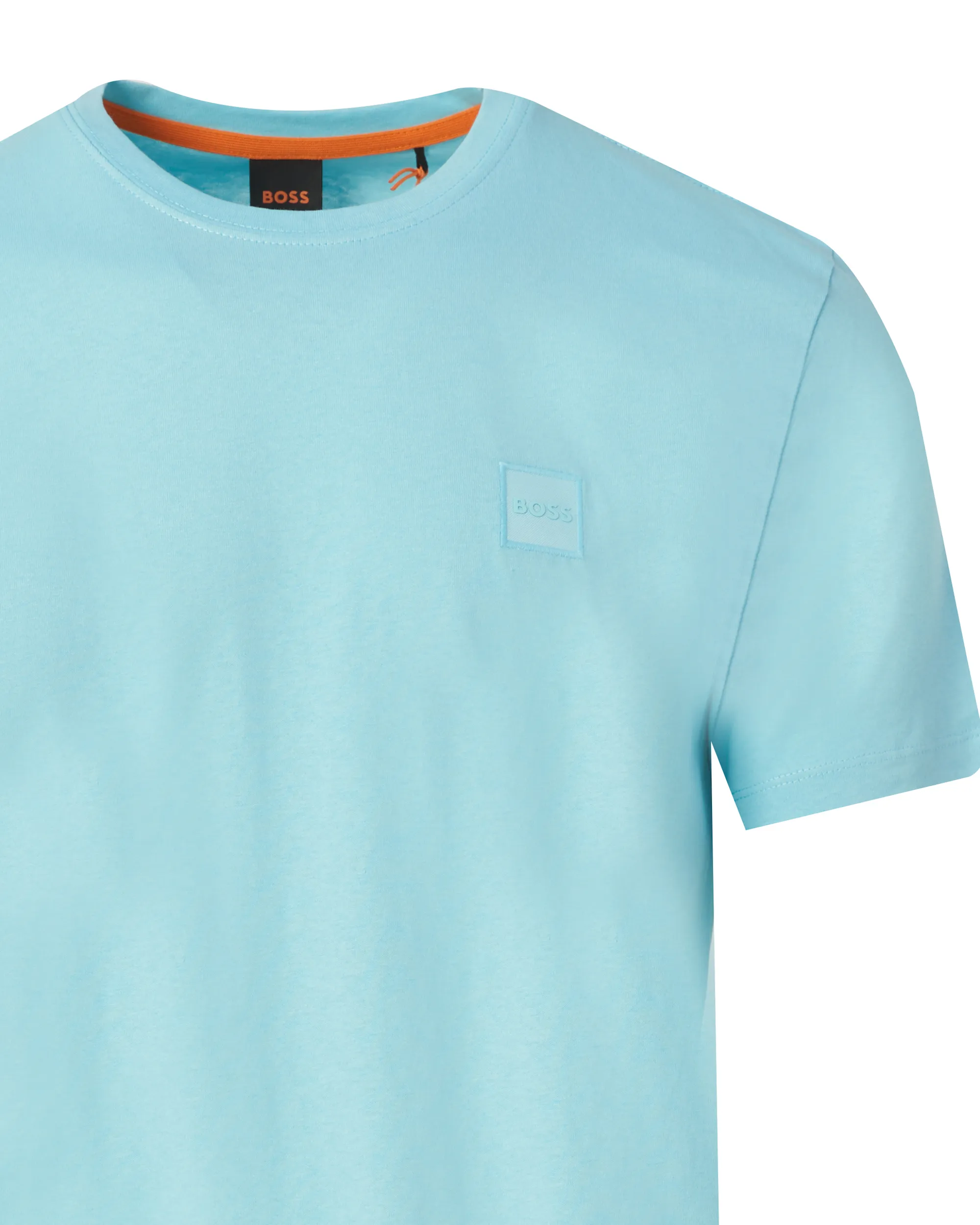 Boss Casual T-shirt Korte mouw Blauw 086443-001-XXL