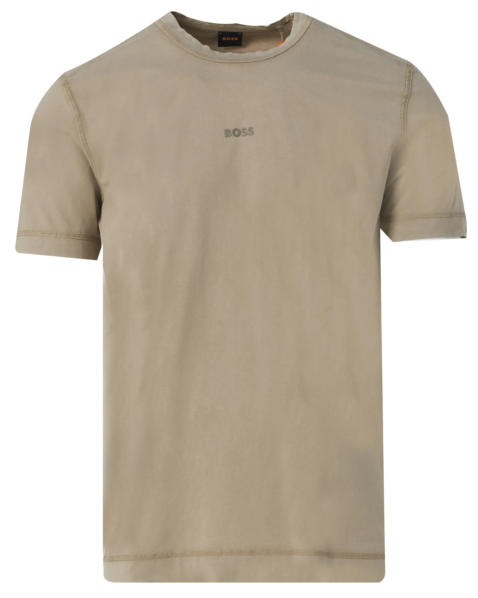 Boss Casual T-shirt Korte mouw Beige 086460-001-XL