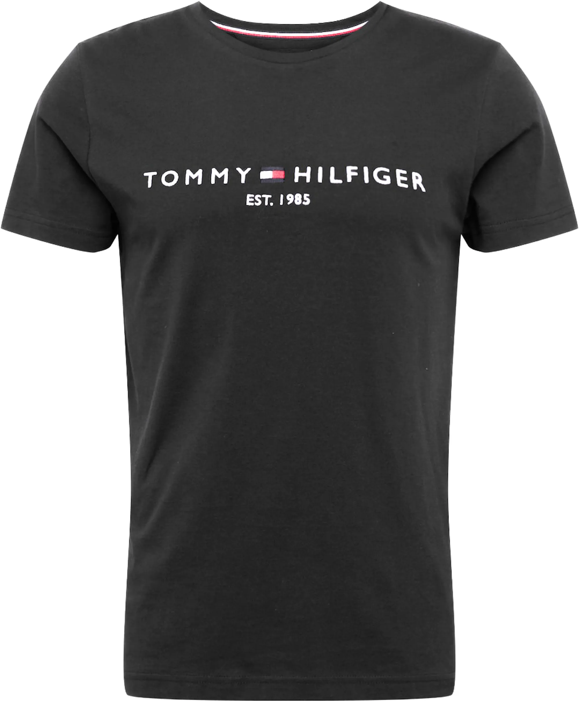 Tommy Hilfiger Menswear T-shirt Korte mouw Zwart 086995-001-L