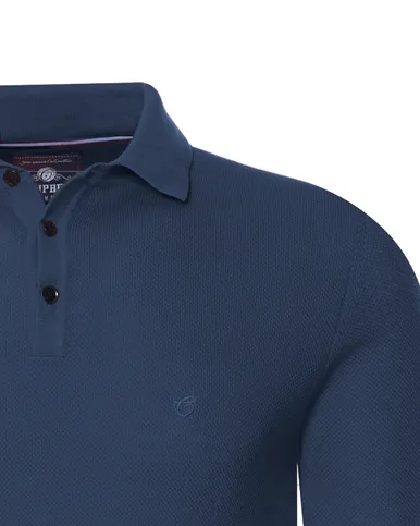 Campbell Classic Polo Lange mouw