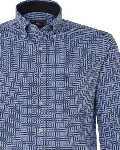 Campbell Classic Casual overhemd LM