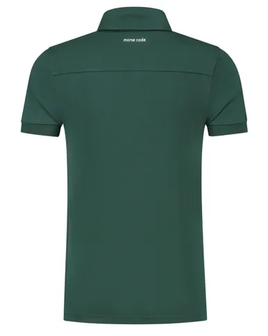 Morse Code Polo Korte mouw